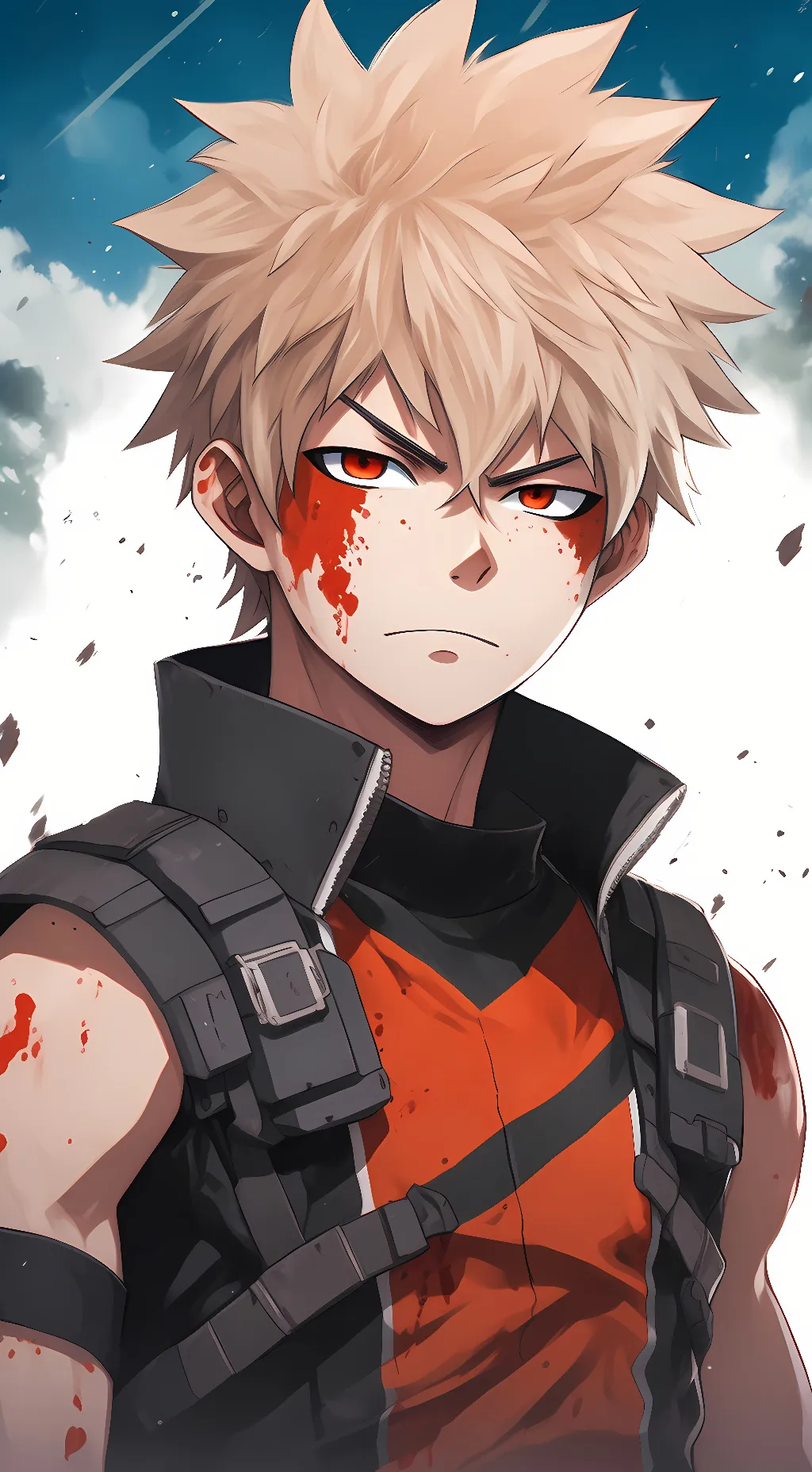 ai character: Bakugo  background