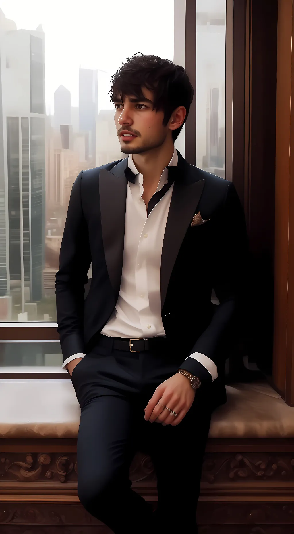 ai character: Colby Brock background