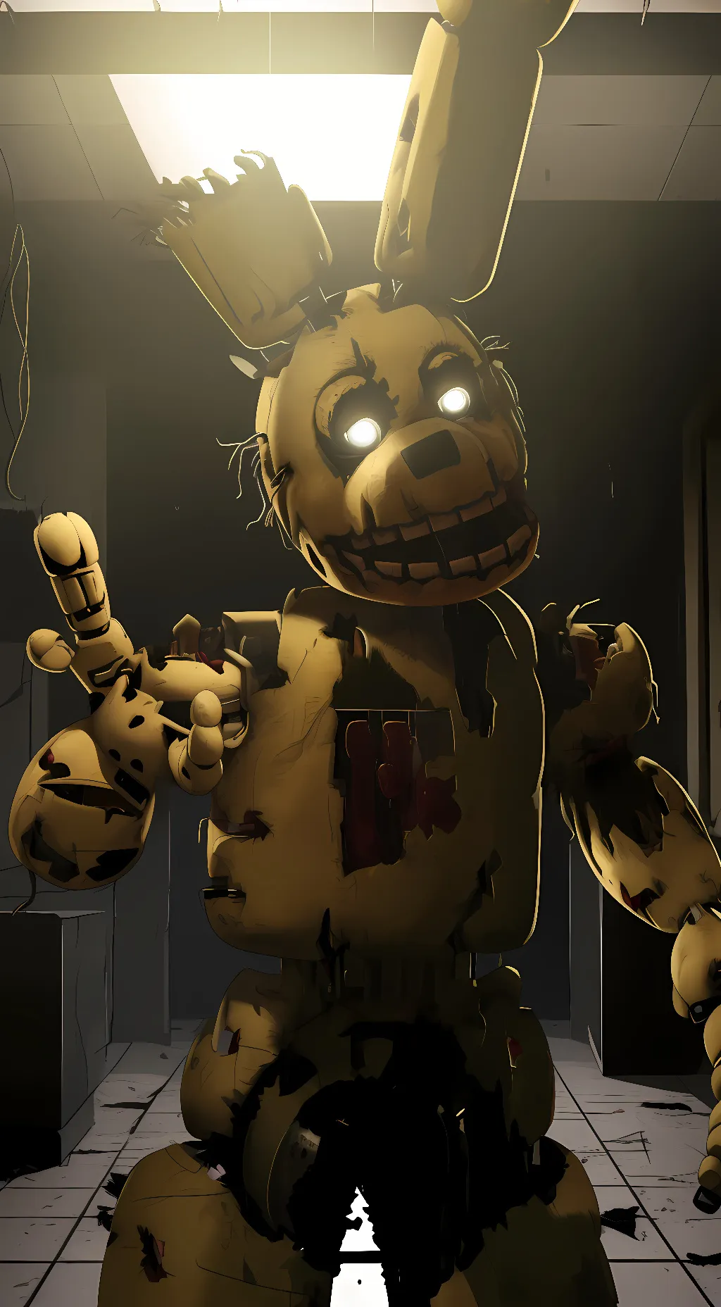 ai character: Springtrap background