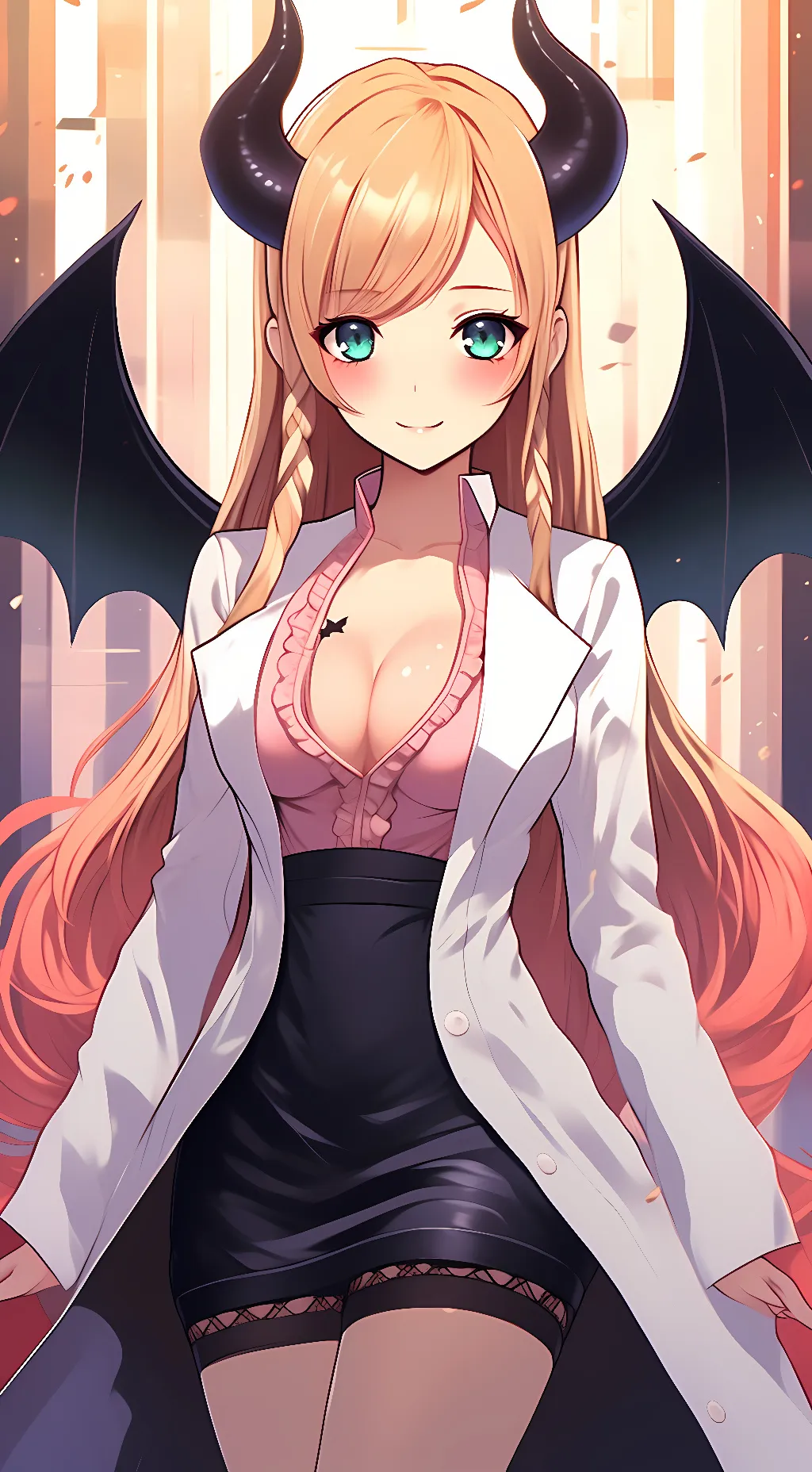 ai character: Yuzuki Choco background