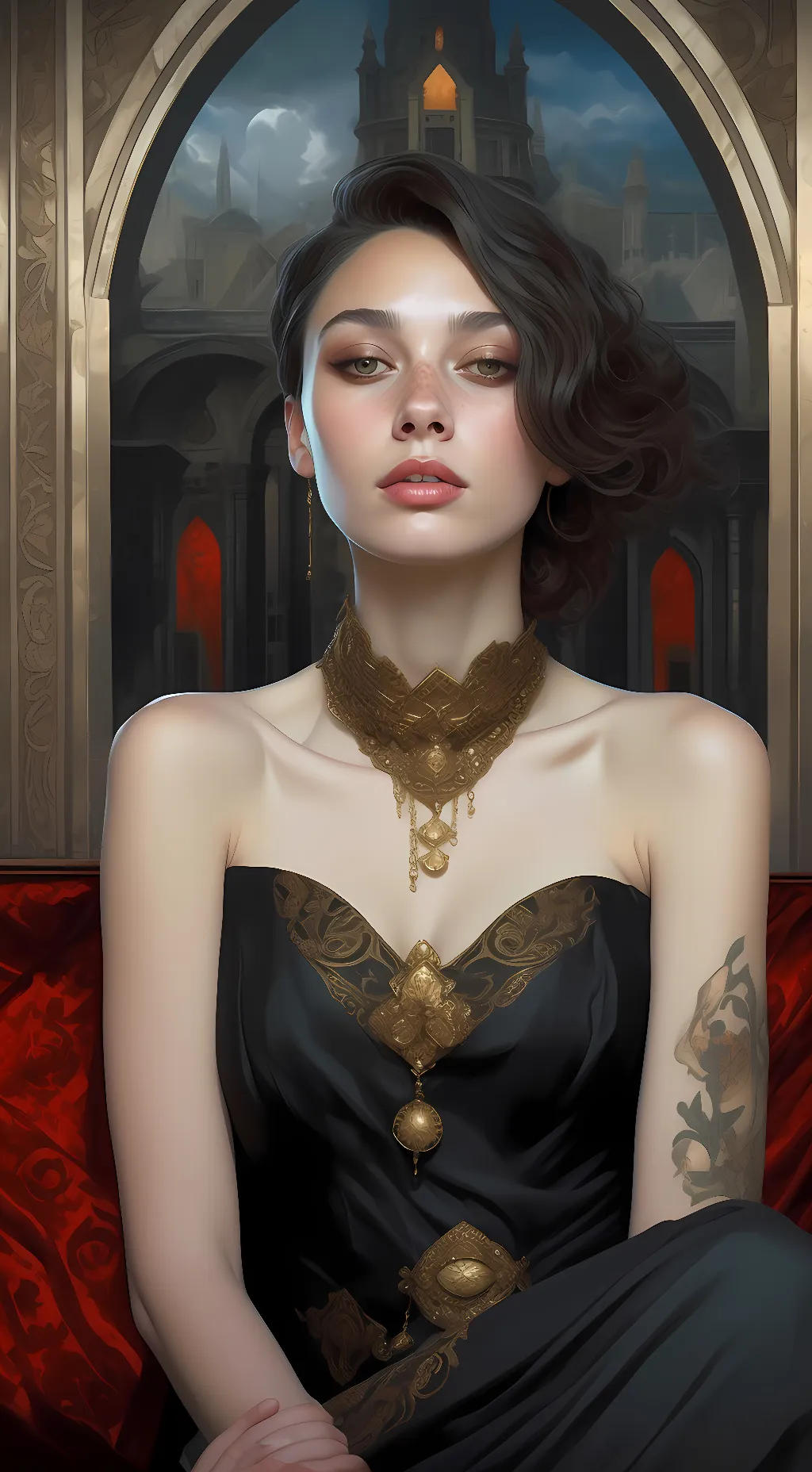 ai character: lust background