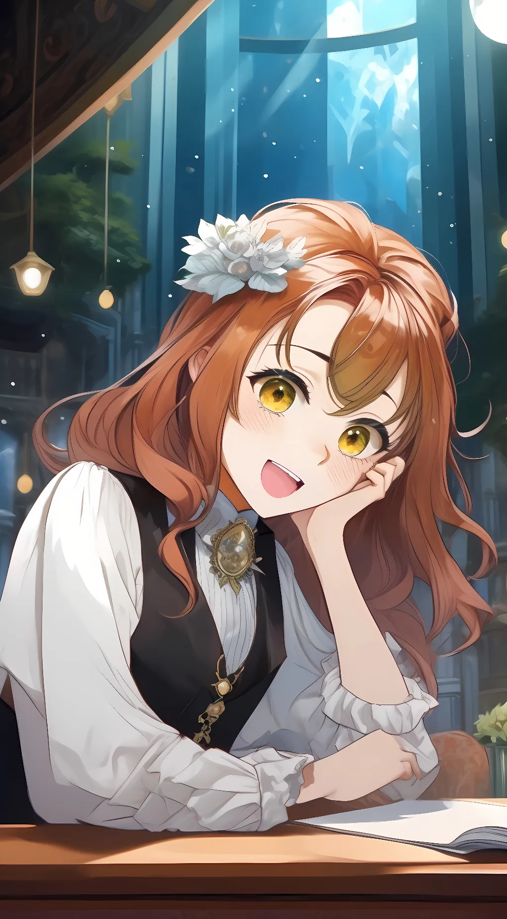 ai character: mitsuri background