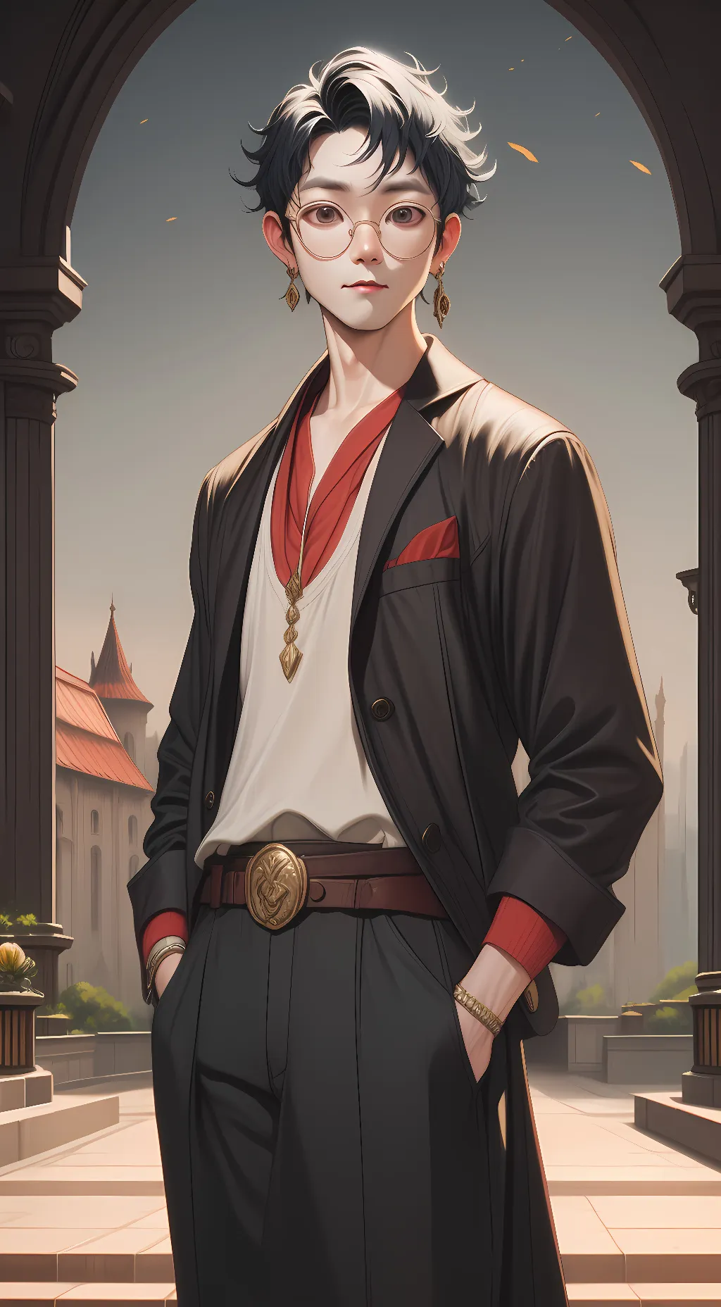 ai character: talkietalkie background