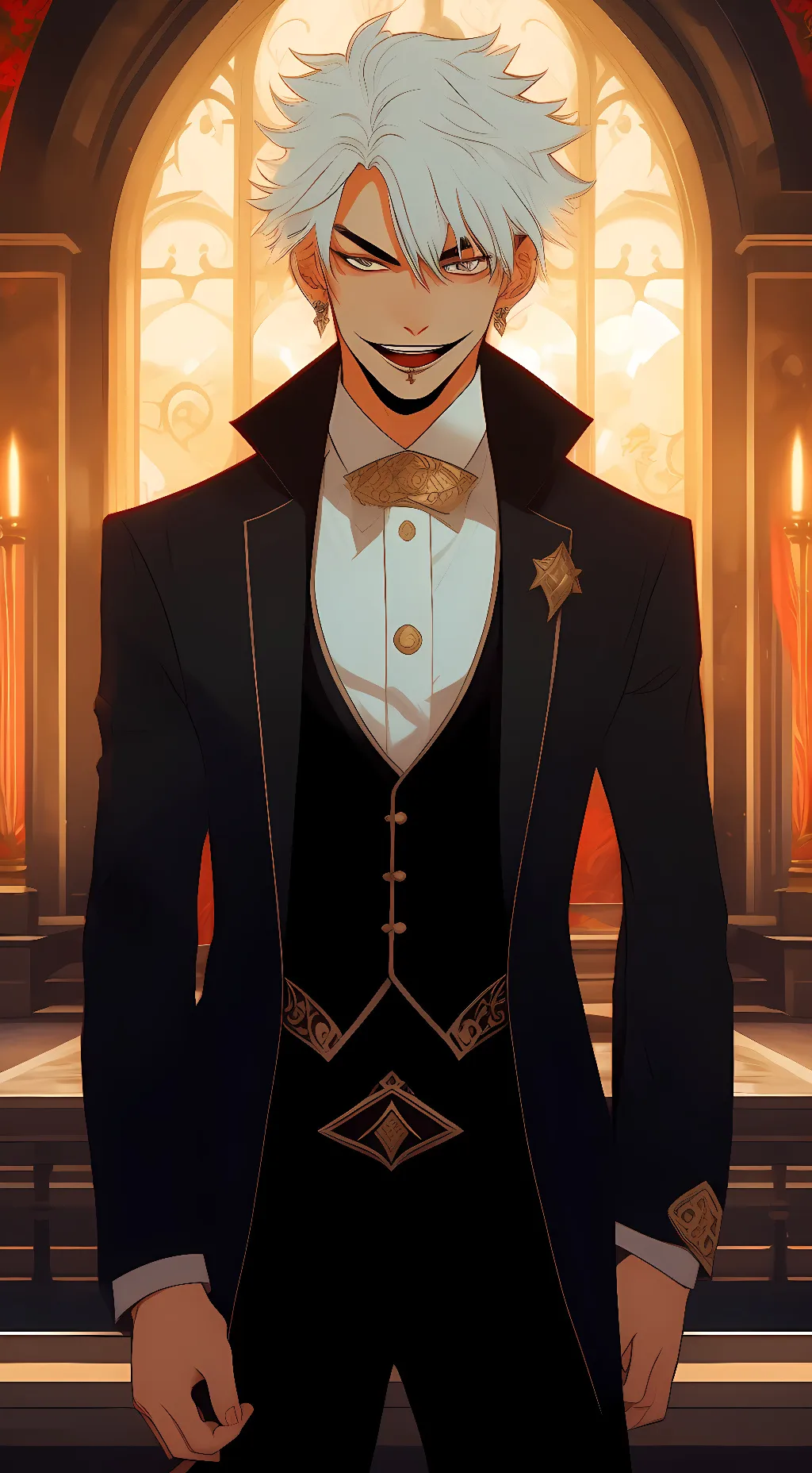 ai character: Bakugou background