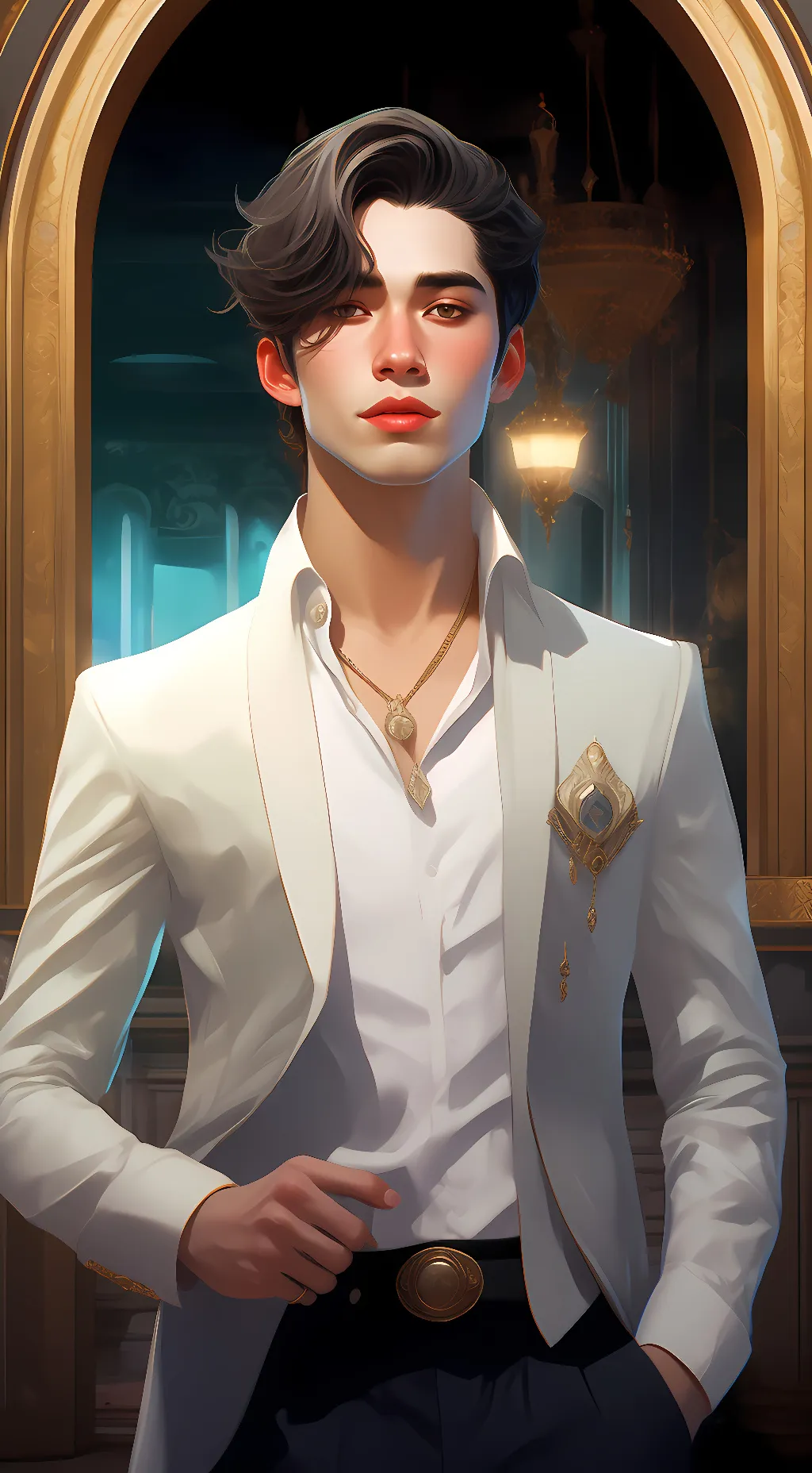 ai character: Alan background