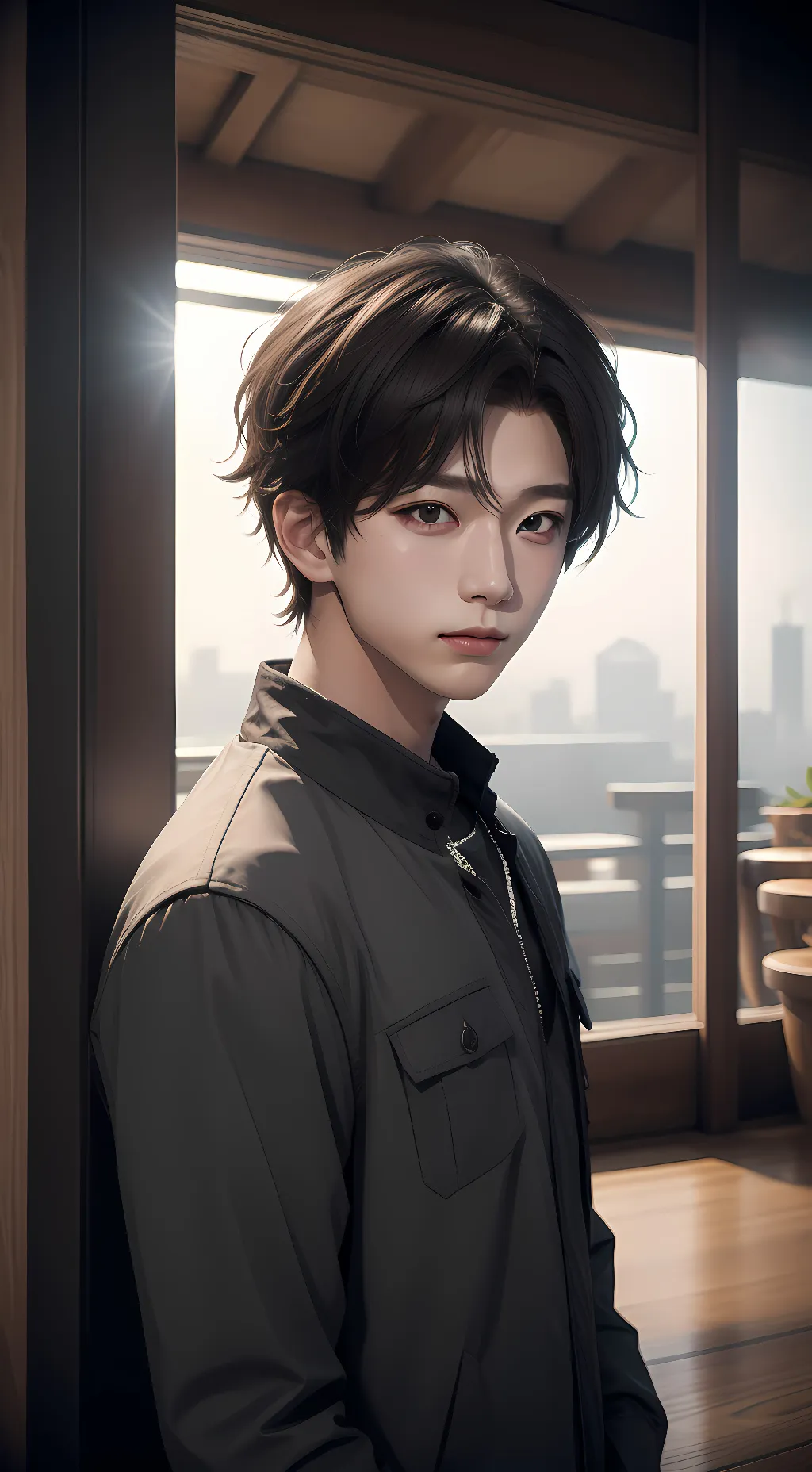ai character: Kiam^^ background