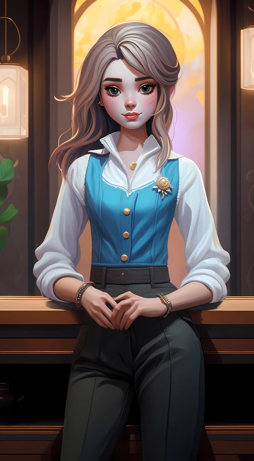 ai character: cc background