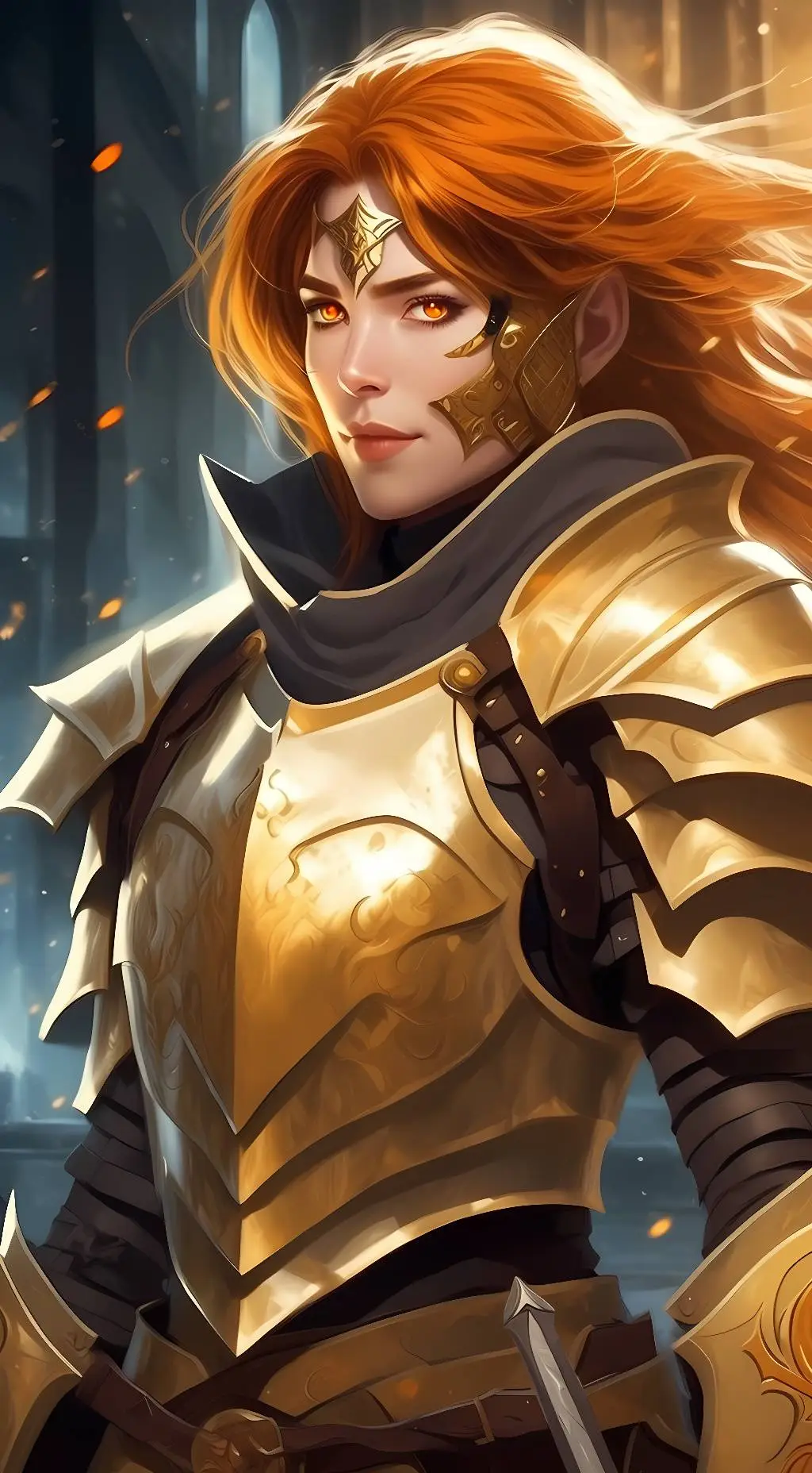 ai character: leona background