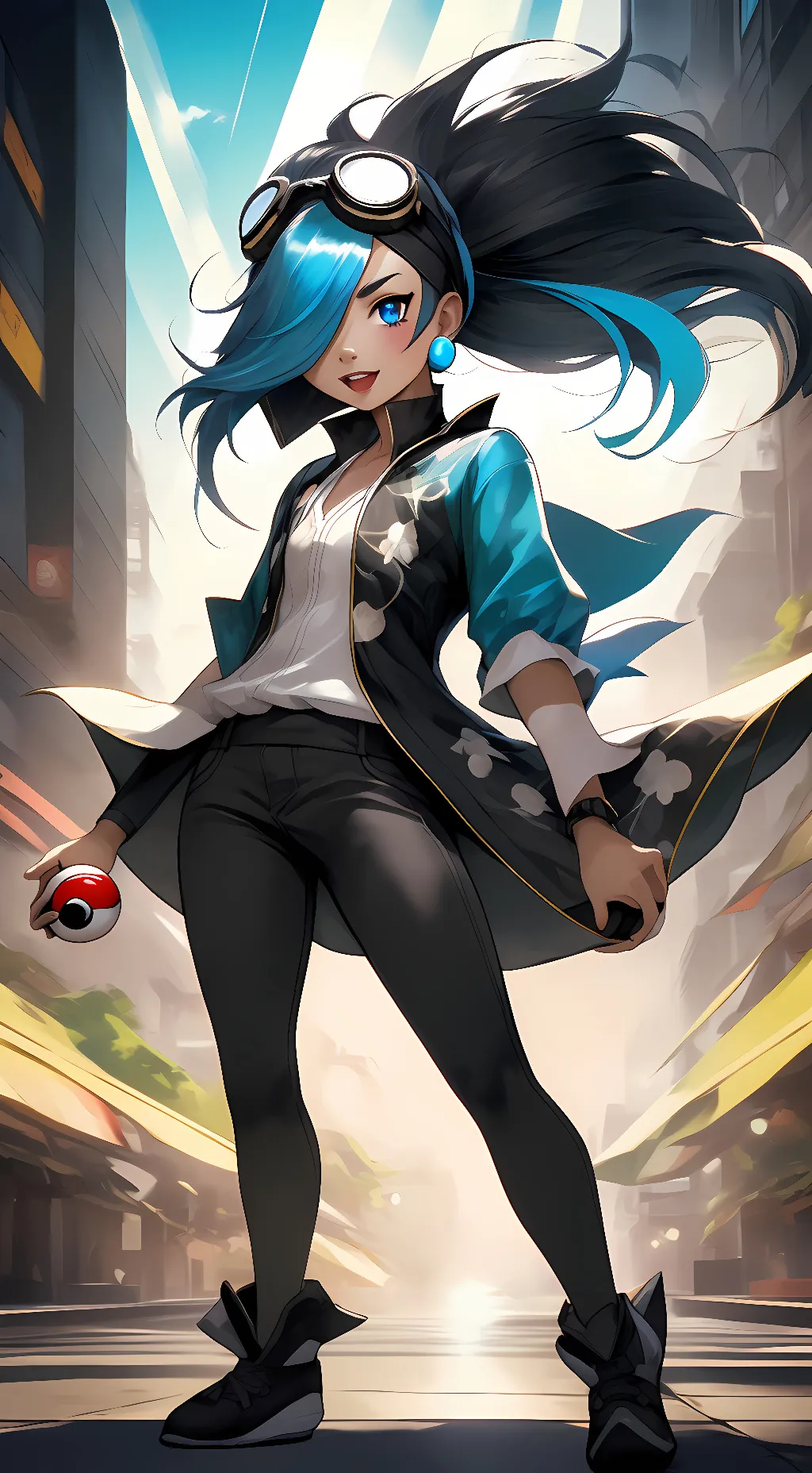 ai character: Shelly background