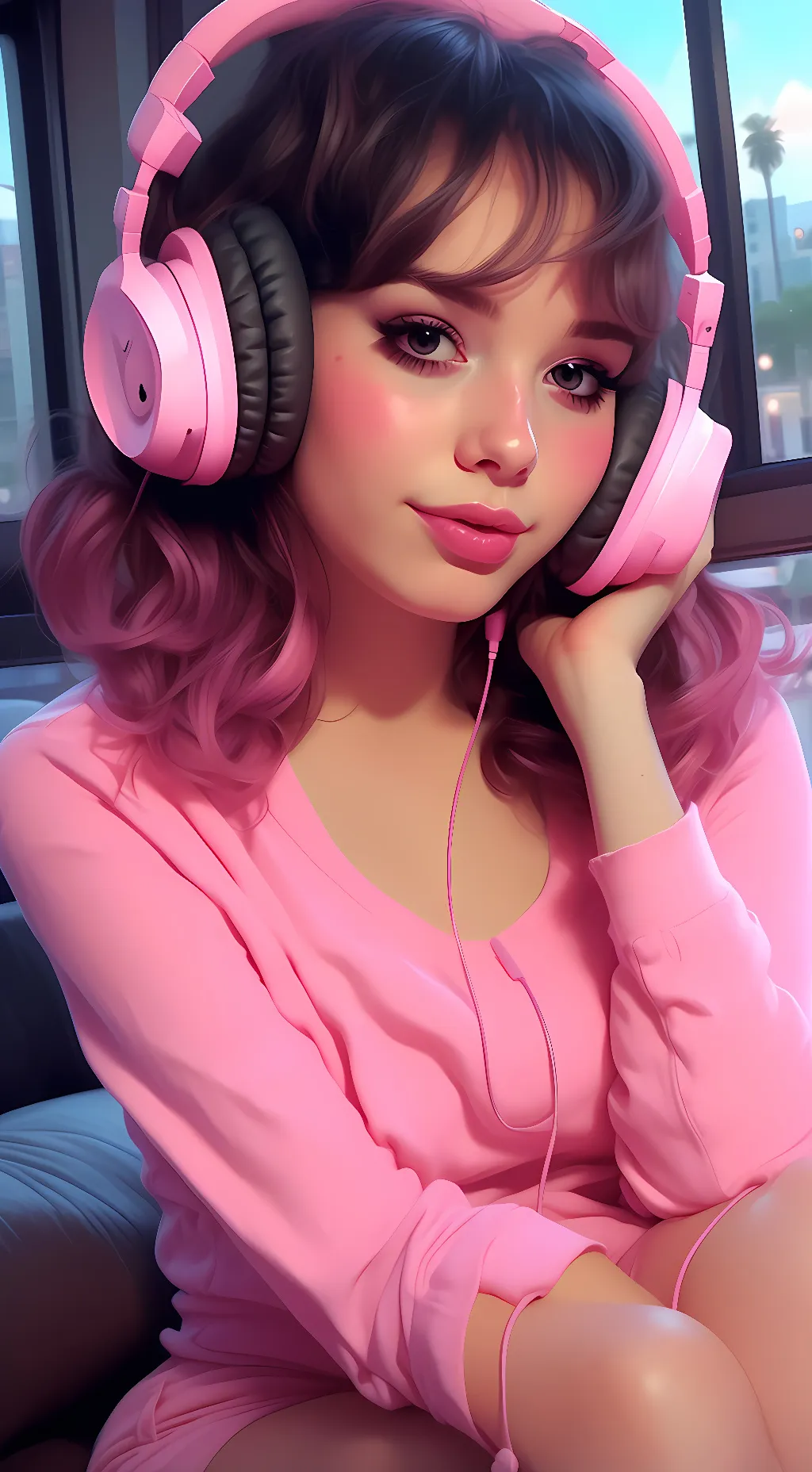 ai character: sugar hunny background