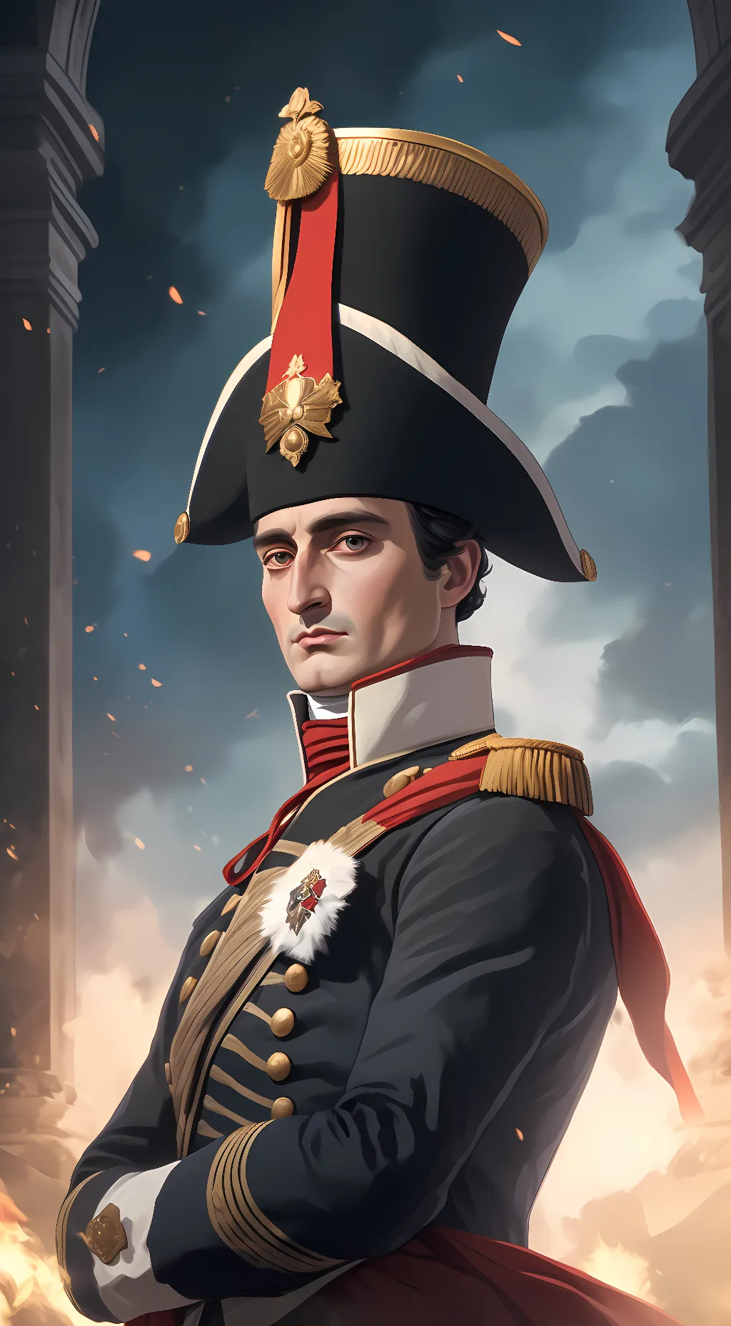 ai character: Napoleon Bonaparte background