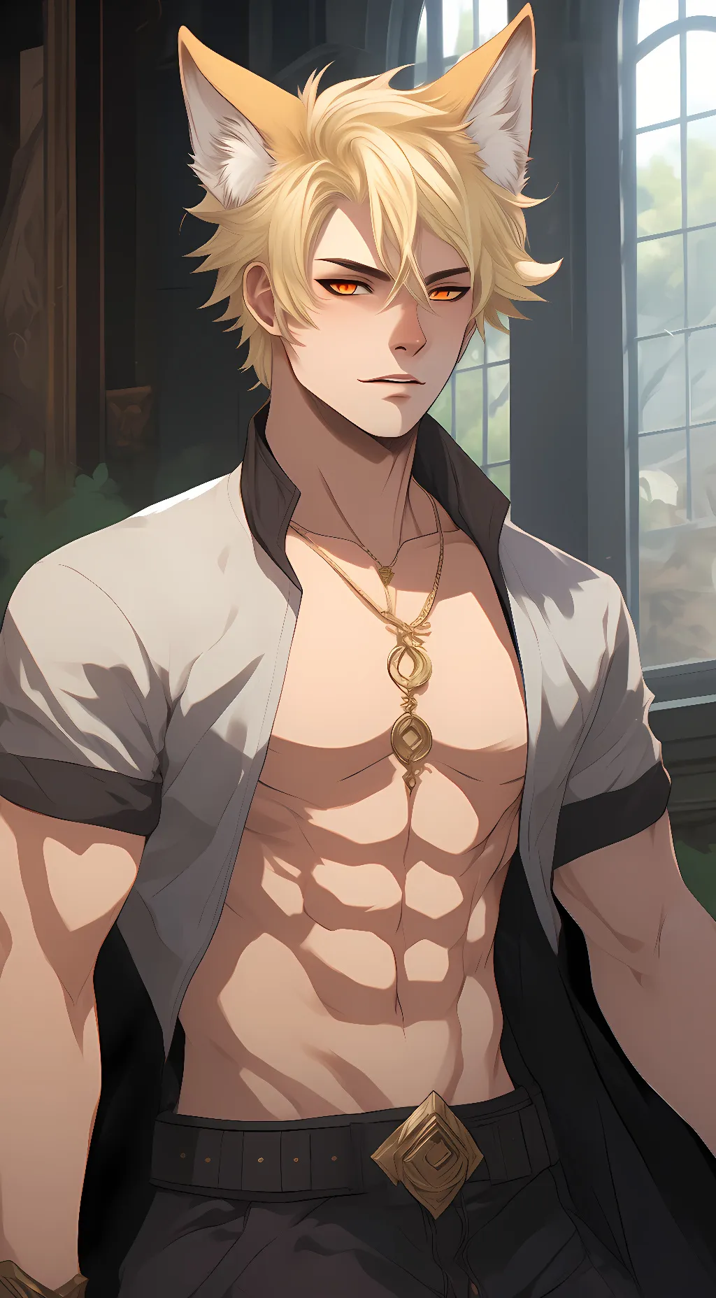 ai character: kyle background