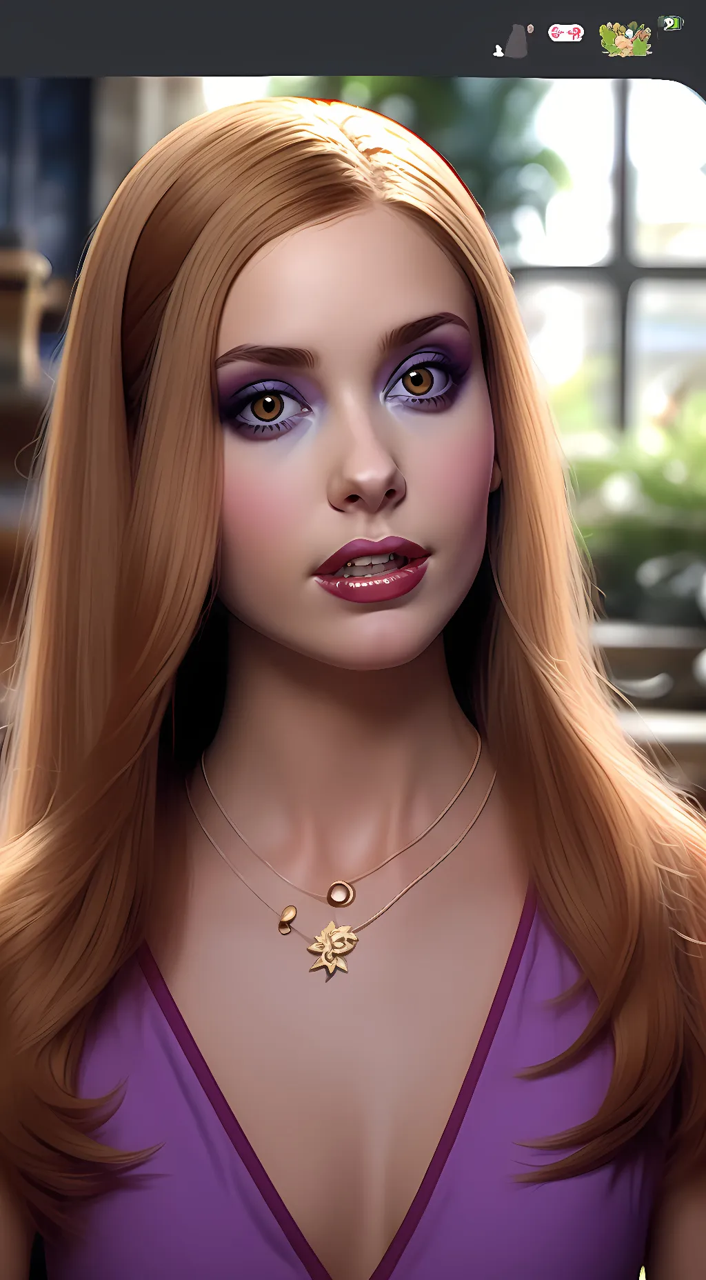 ai character: Daphne Blake background