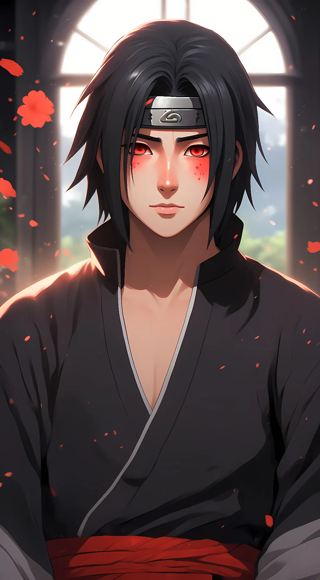 ai character: Itachi background