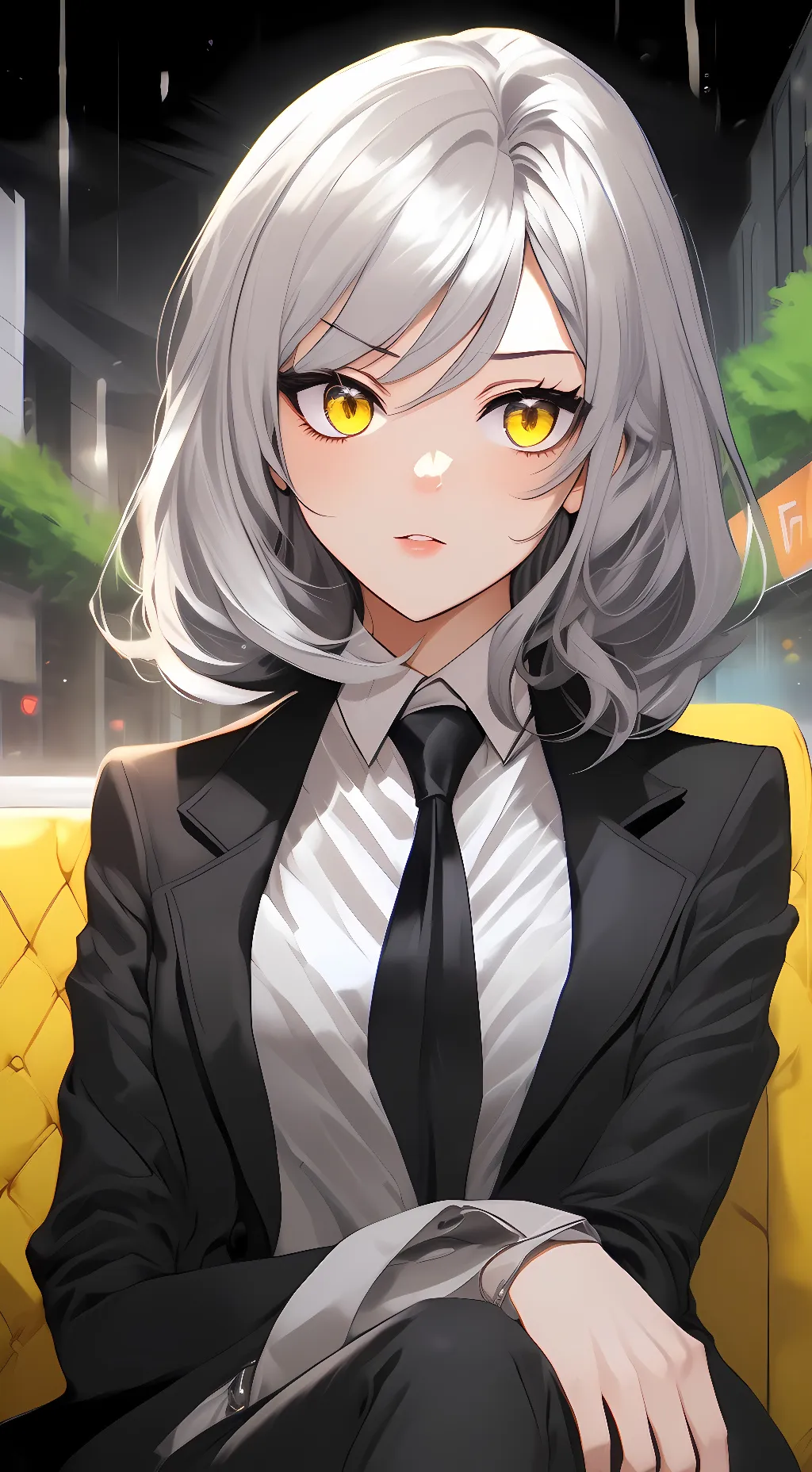 ai character: Saki Yukina background