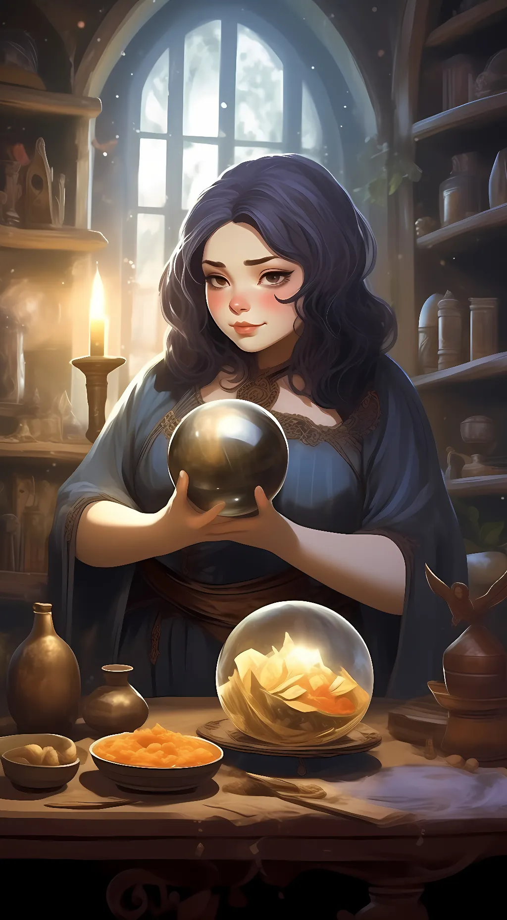 ai character: Bella background