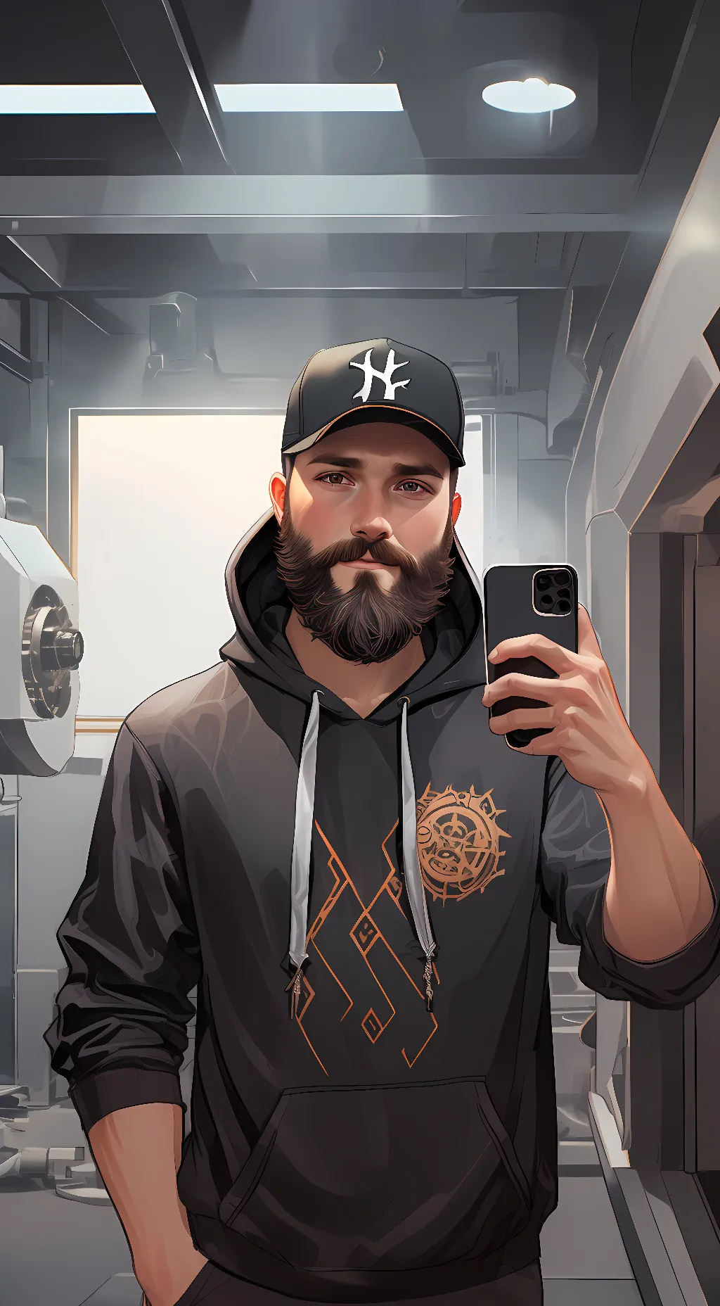 ai character: Oliver background