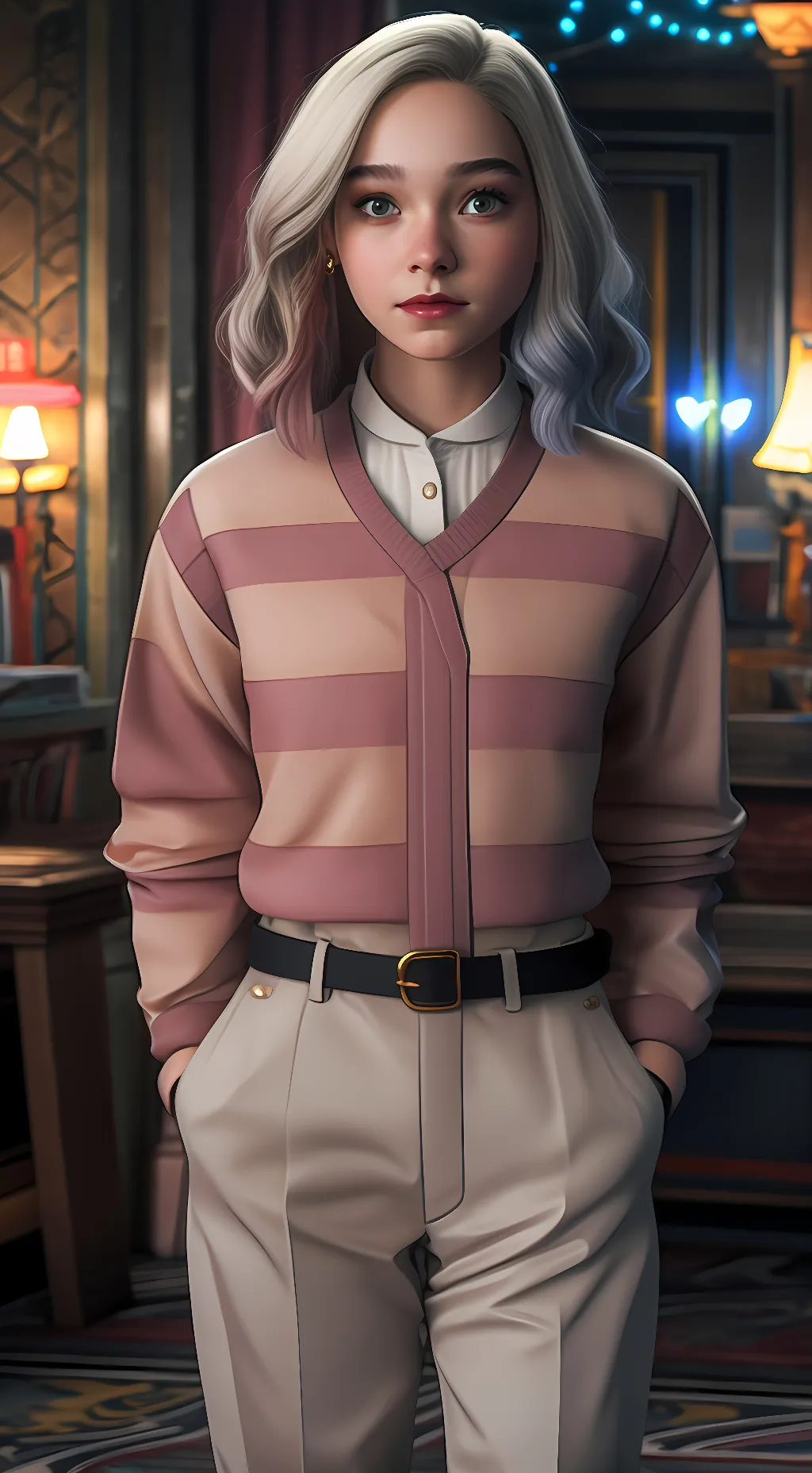 ai character: Enid sinclair  background