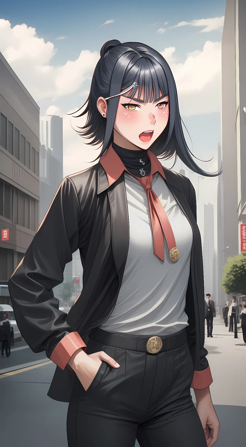 ai character: Serena Lee background