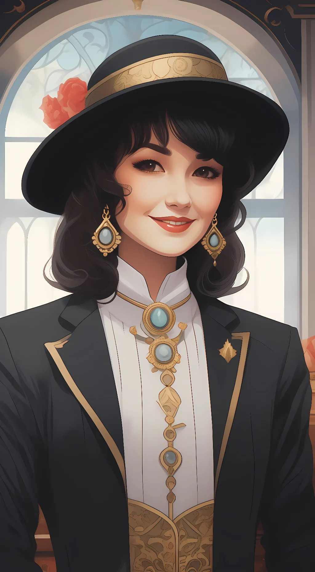 ai character: Mya background