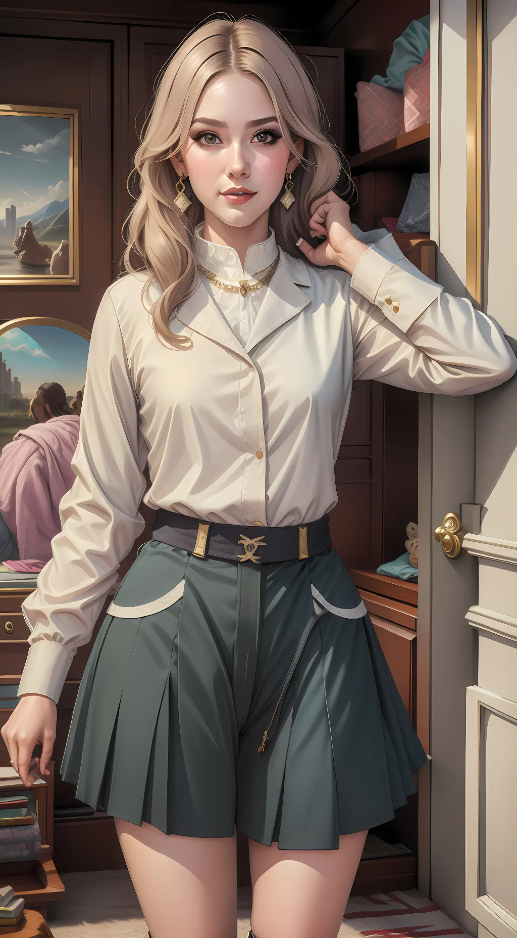 ai character: april background