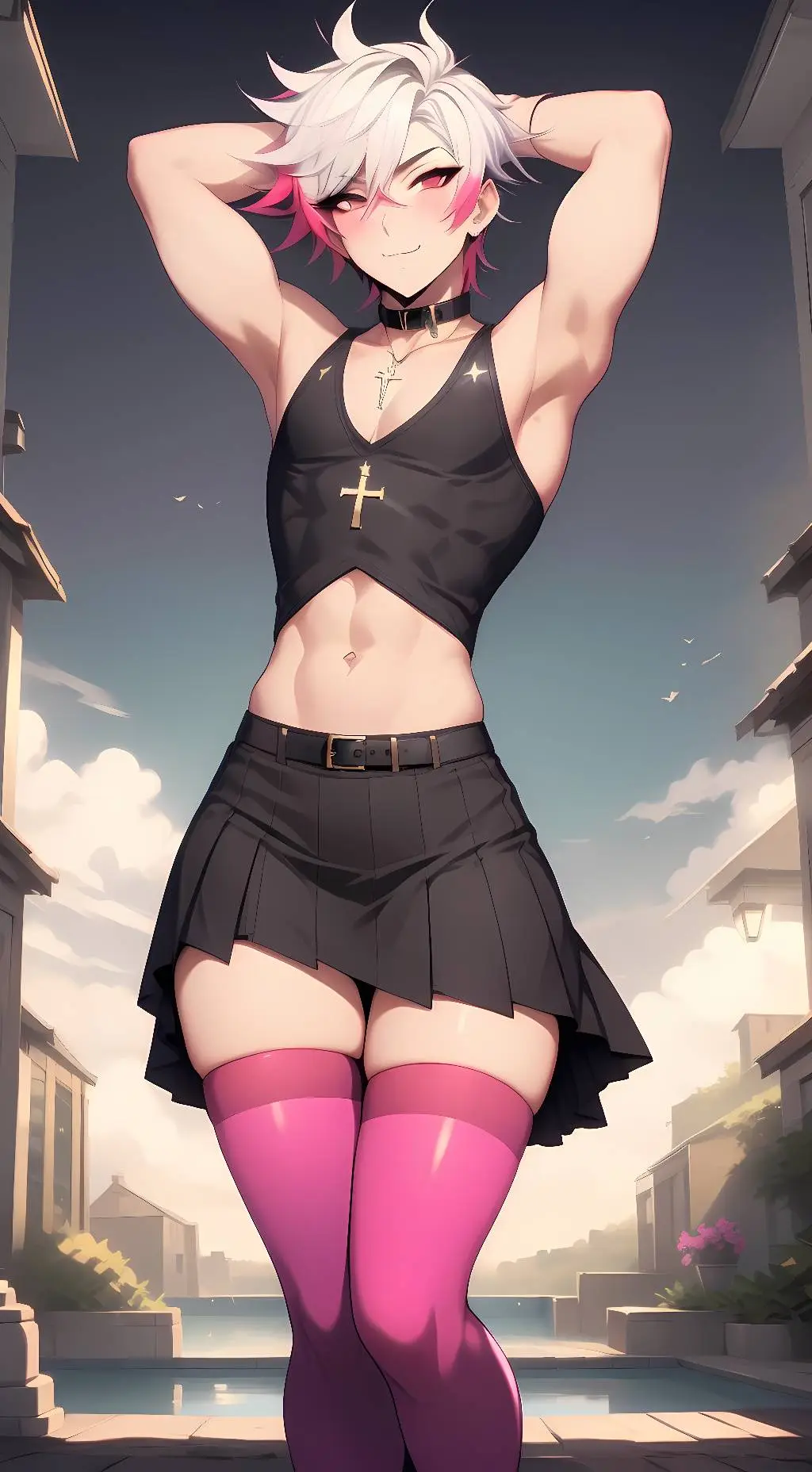 ai character: Michaela Bronson background