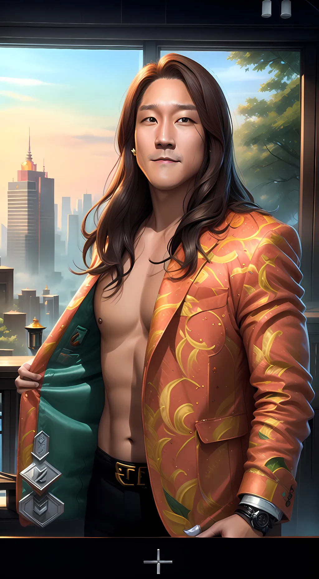 ai character: Ikemen Jiro background