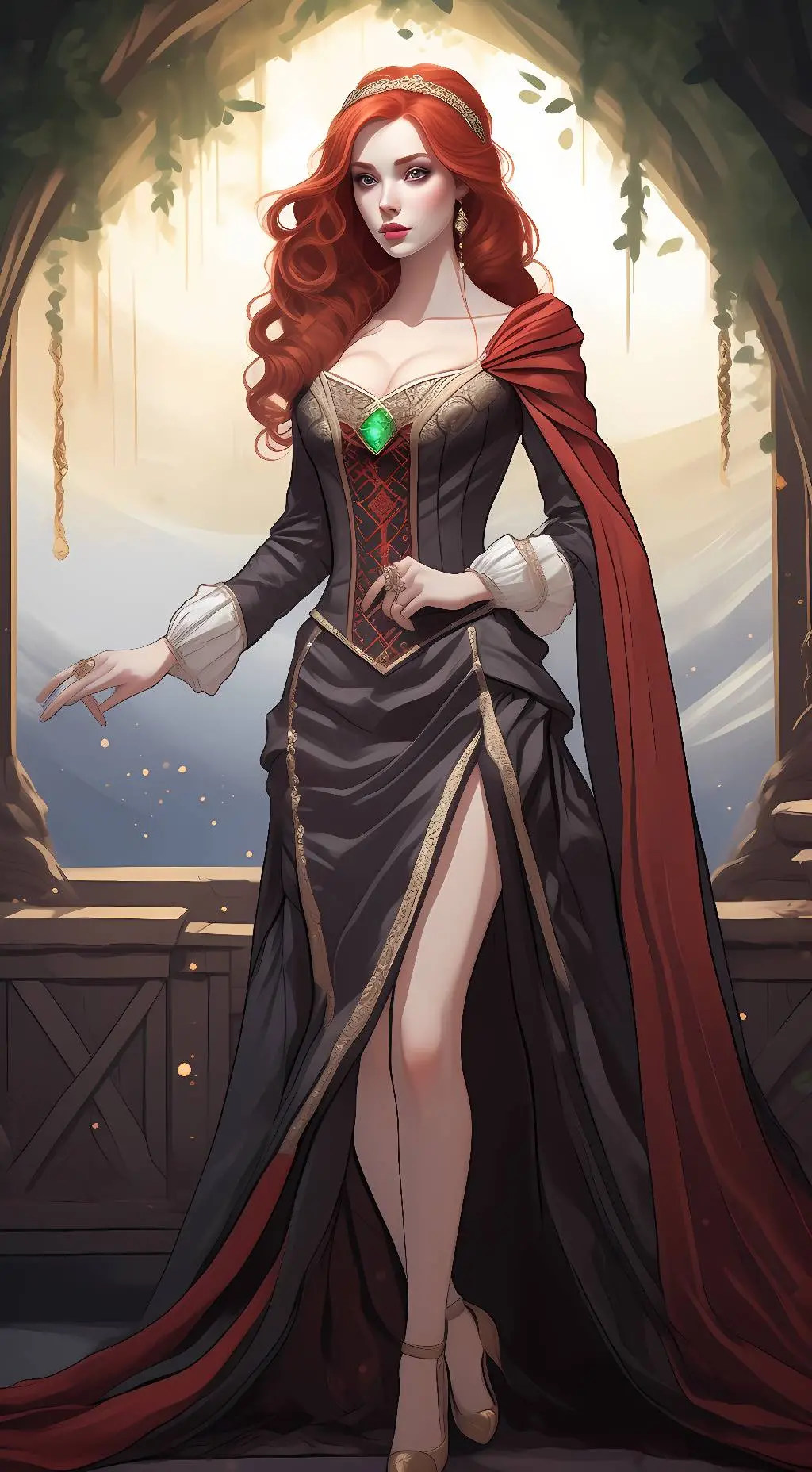 ai character: Lady Liena Haskel background