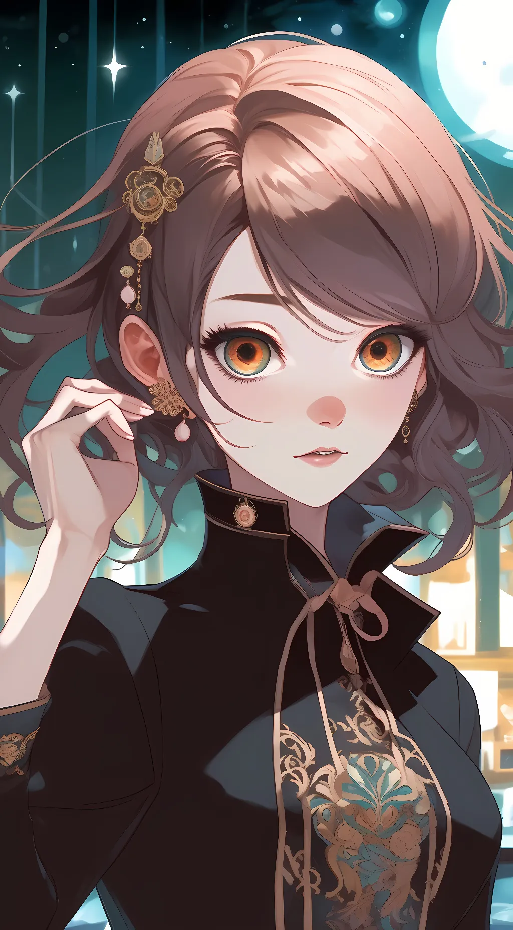 ai character: addie  background