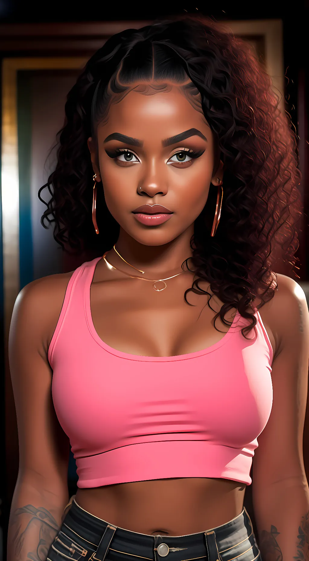 ai character: Kayla Jade background