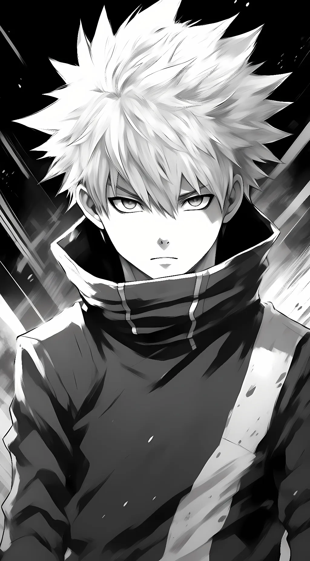 ai character: katsuki bakugo background