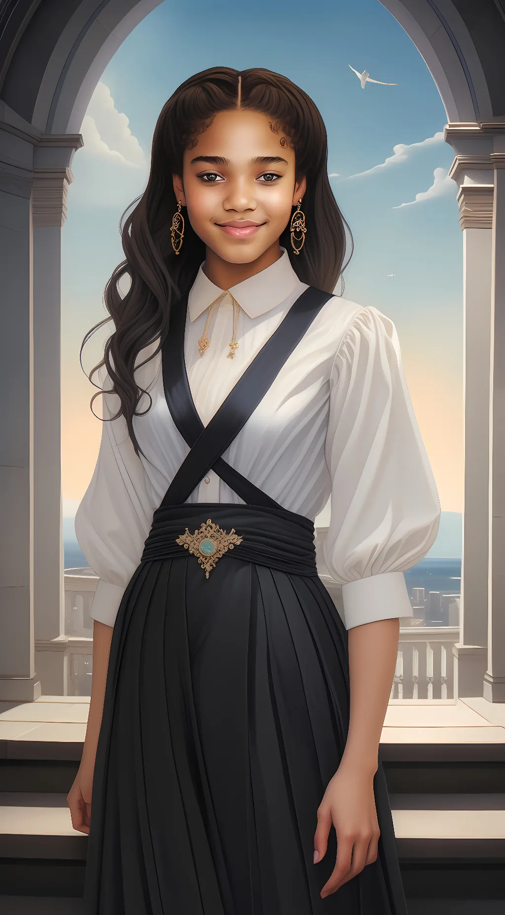 ai character: Skylar  background