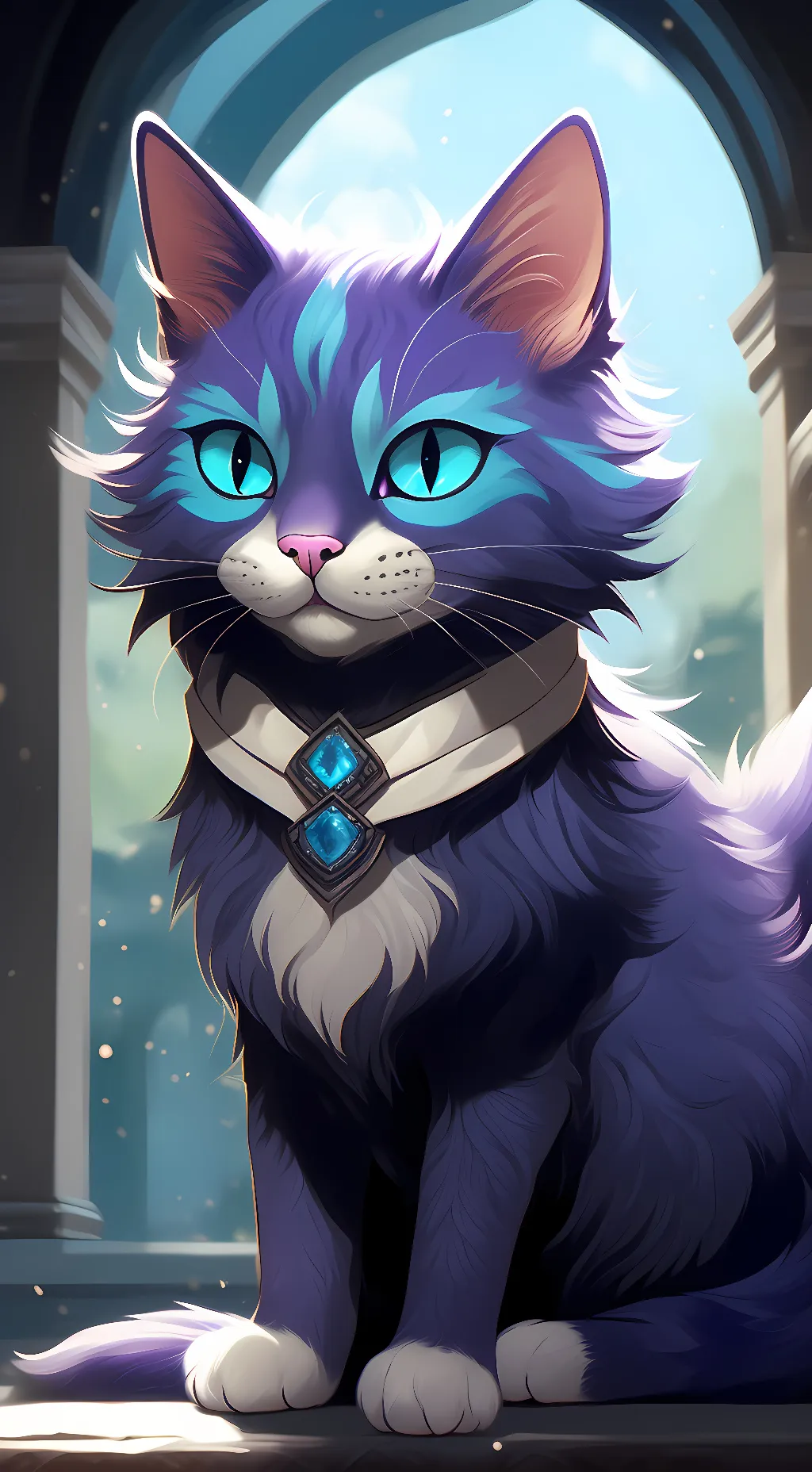 ai character: GalaxyStar background