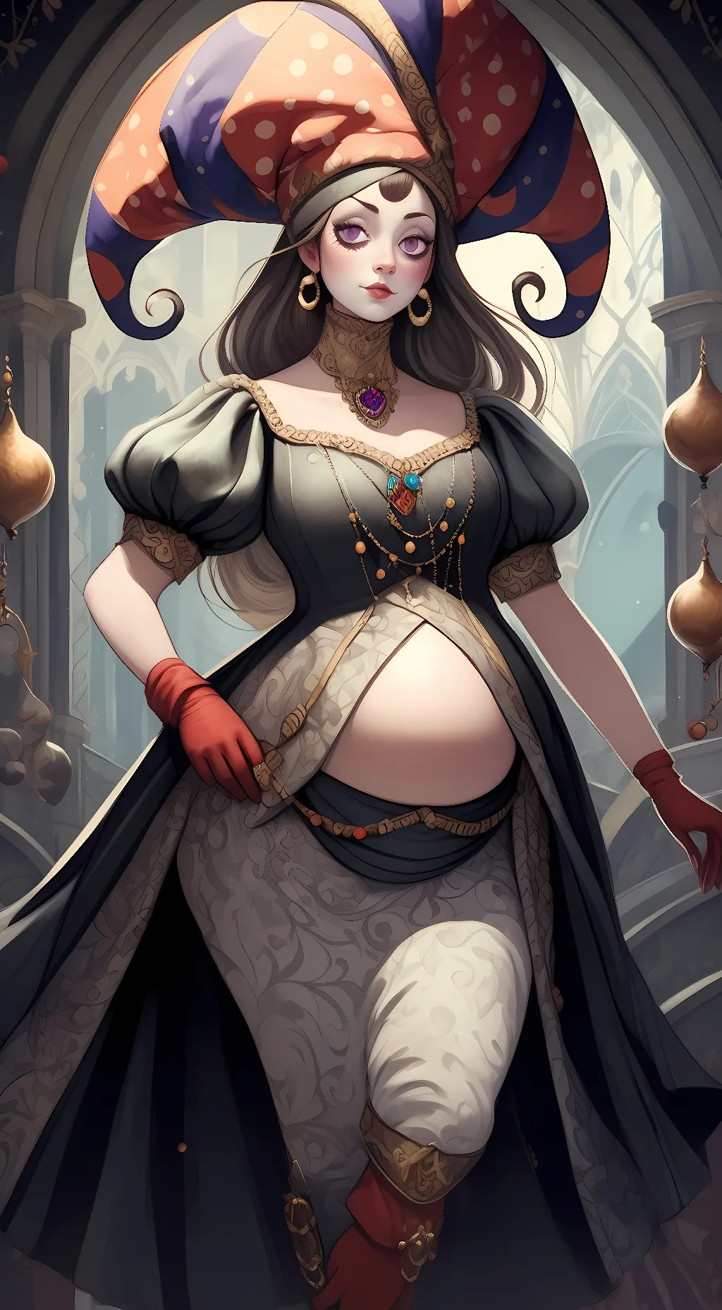 ai character: pomni background