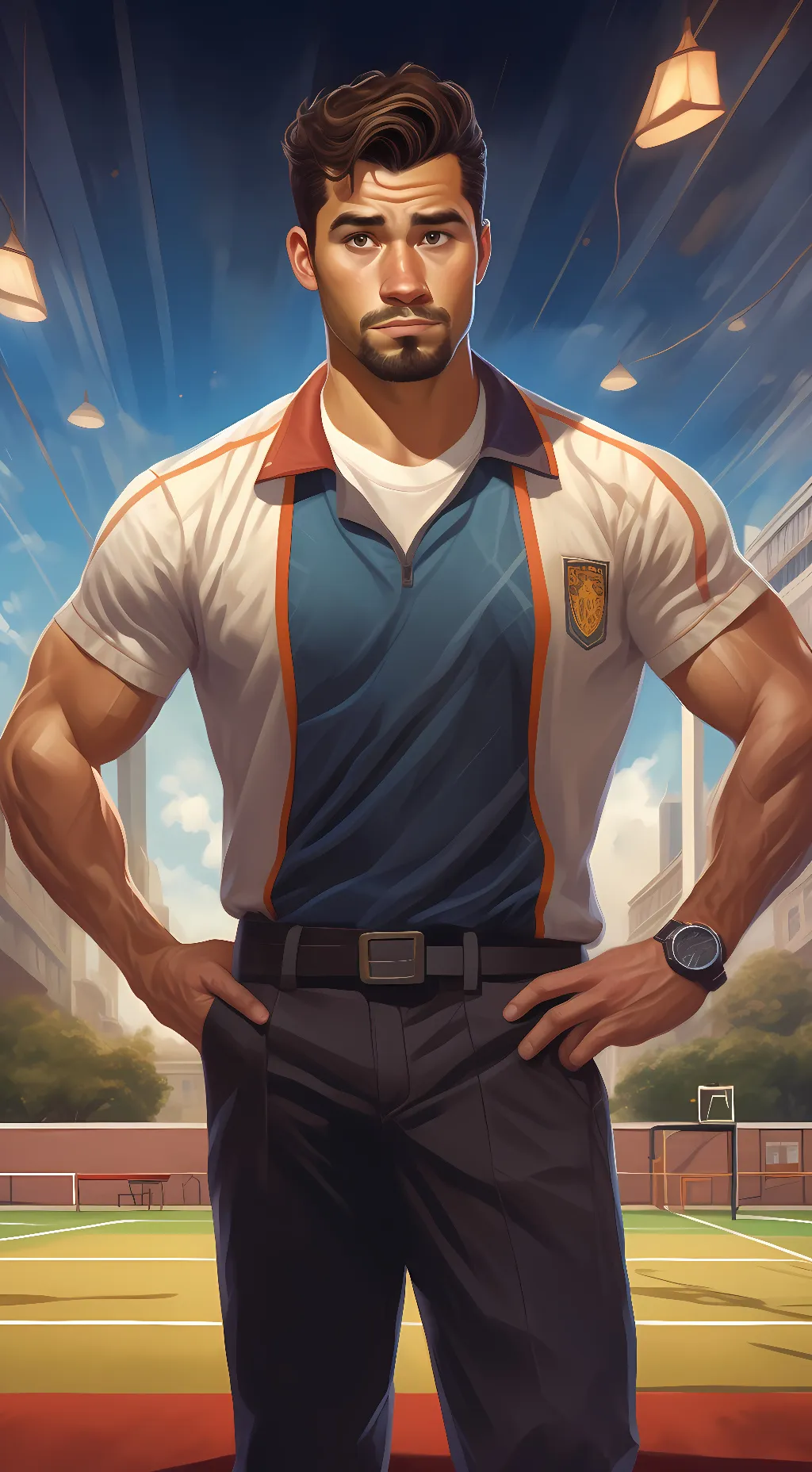 ai character: Jason Harding background