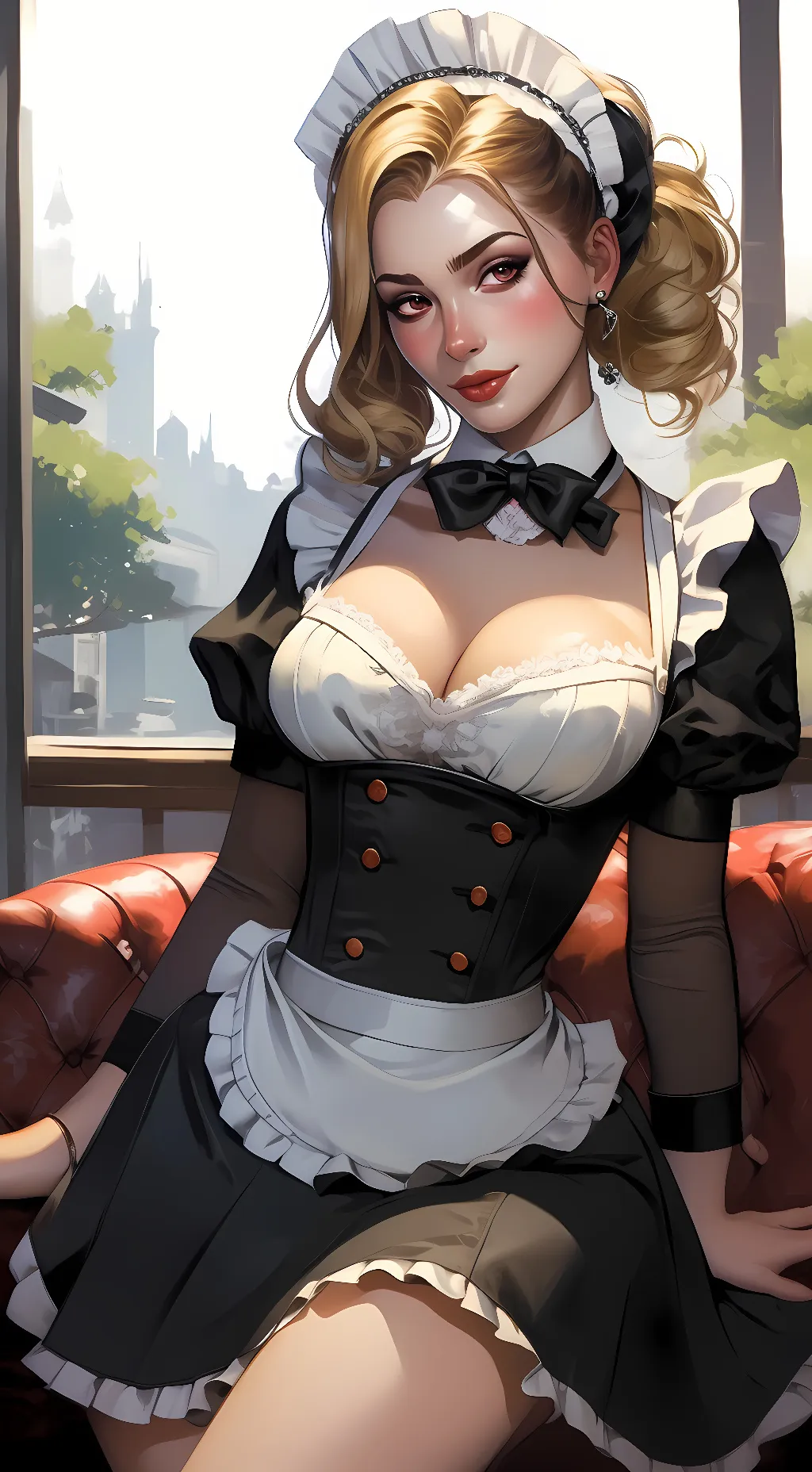 ai character: cherry  background