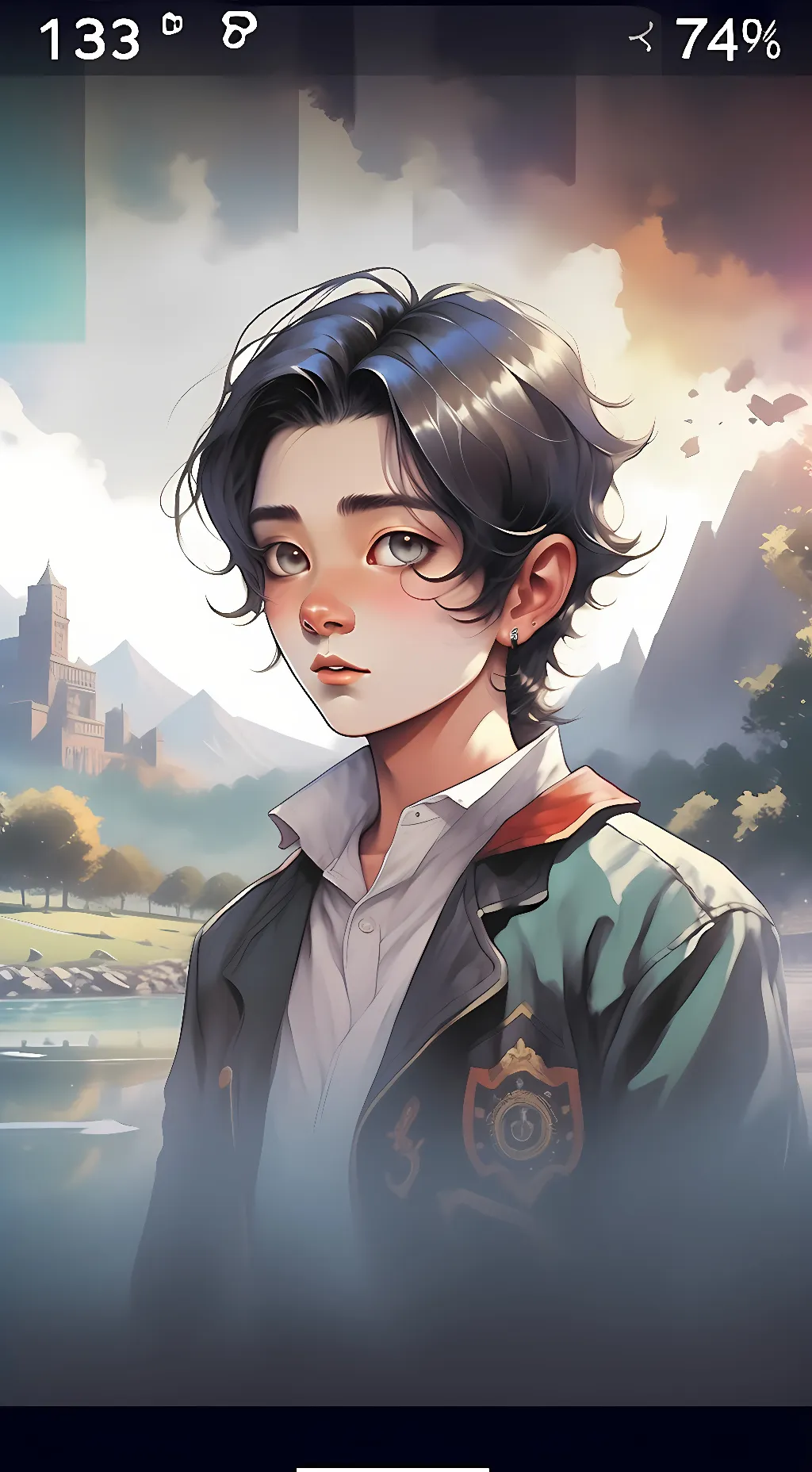 ai character:  Giyu background