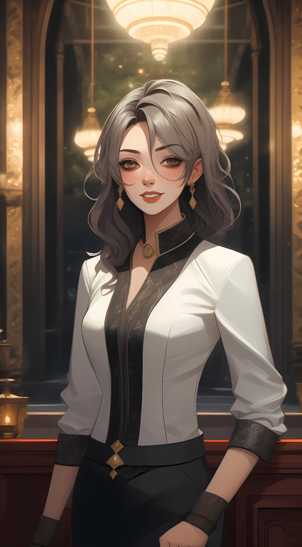 ai character: Alexander  background