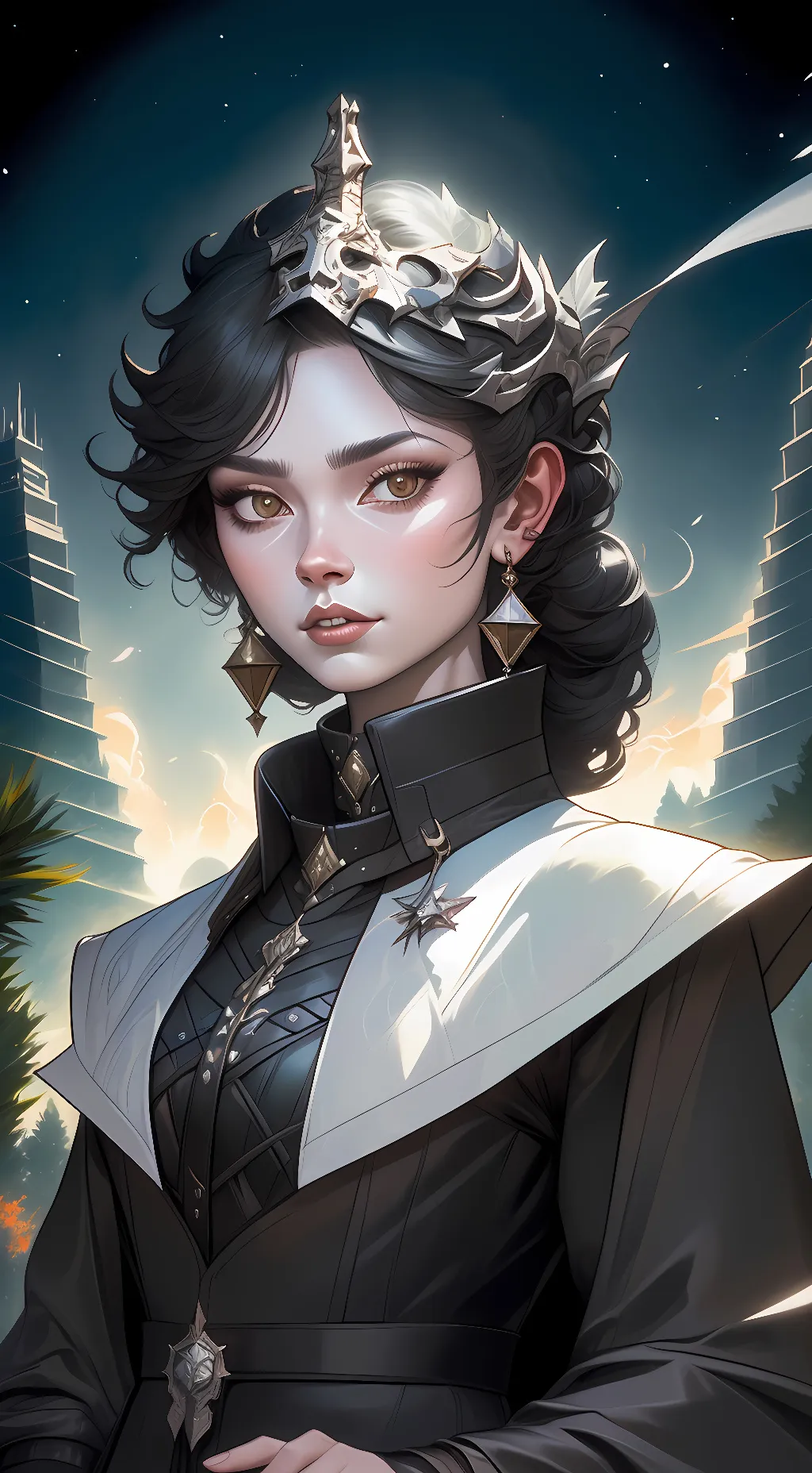 ai character: Aria Carson background