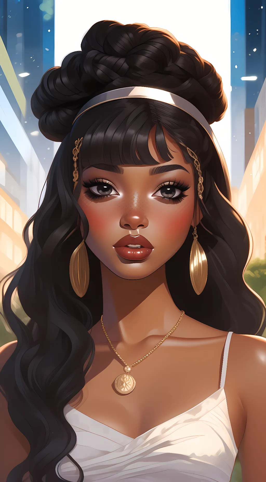 ai character: Jazmine Campbell background
