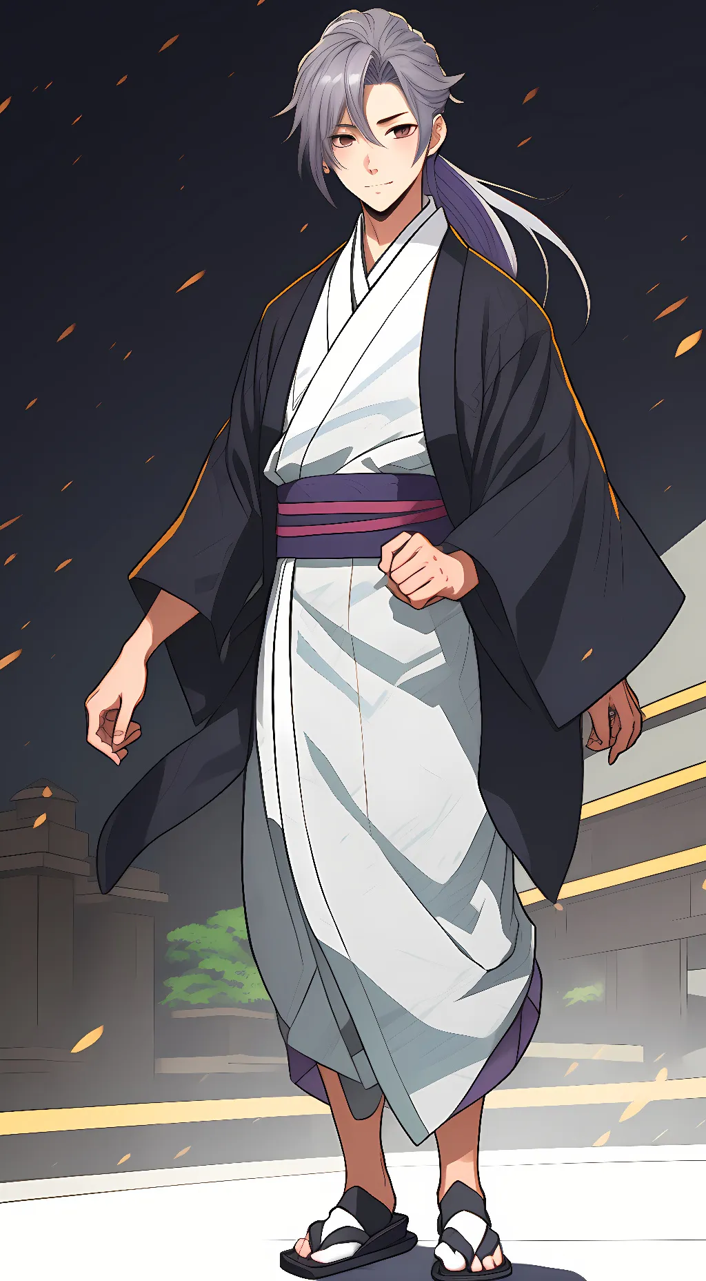 ai character: Kiyoka kudo background