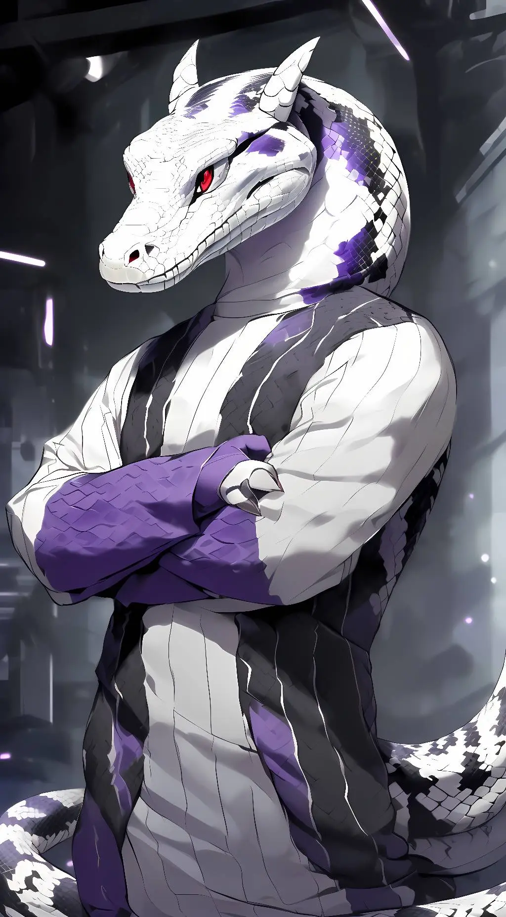 ai character: pythor background