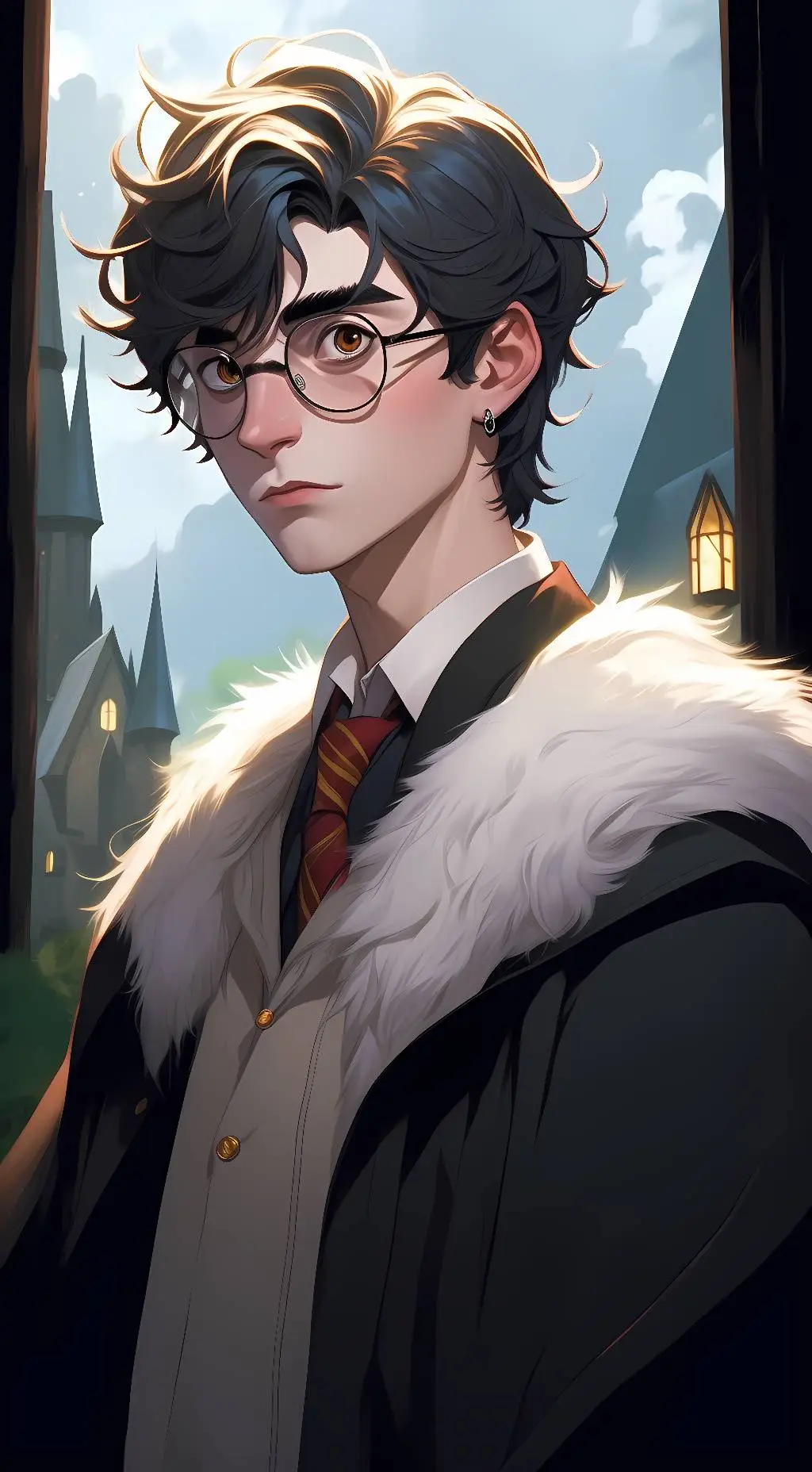 ai character: harry Potter/gay background