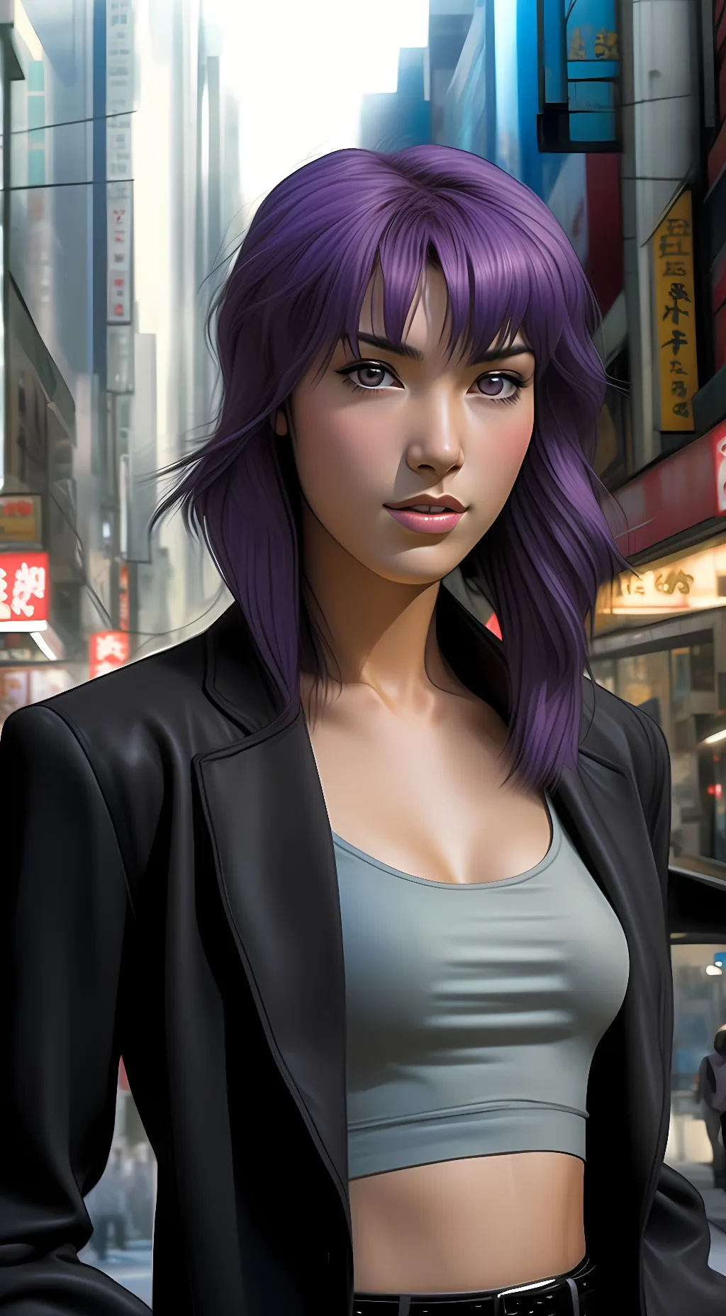 Talkie AI - Chat with Motoko Kusanagi