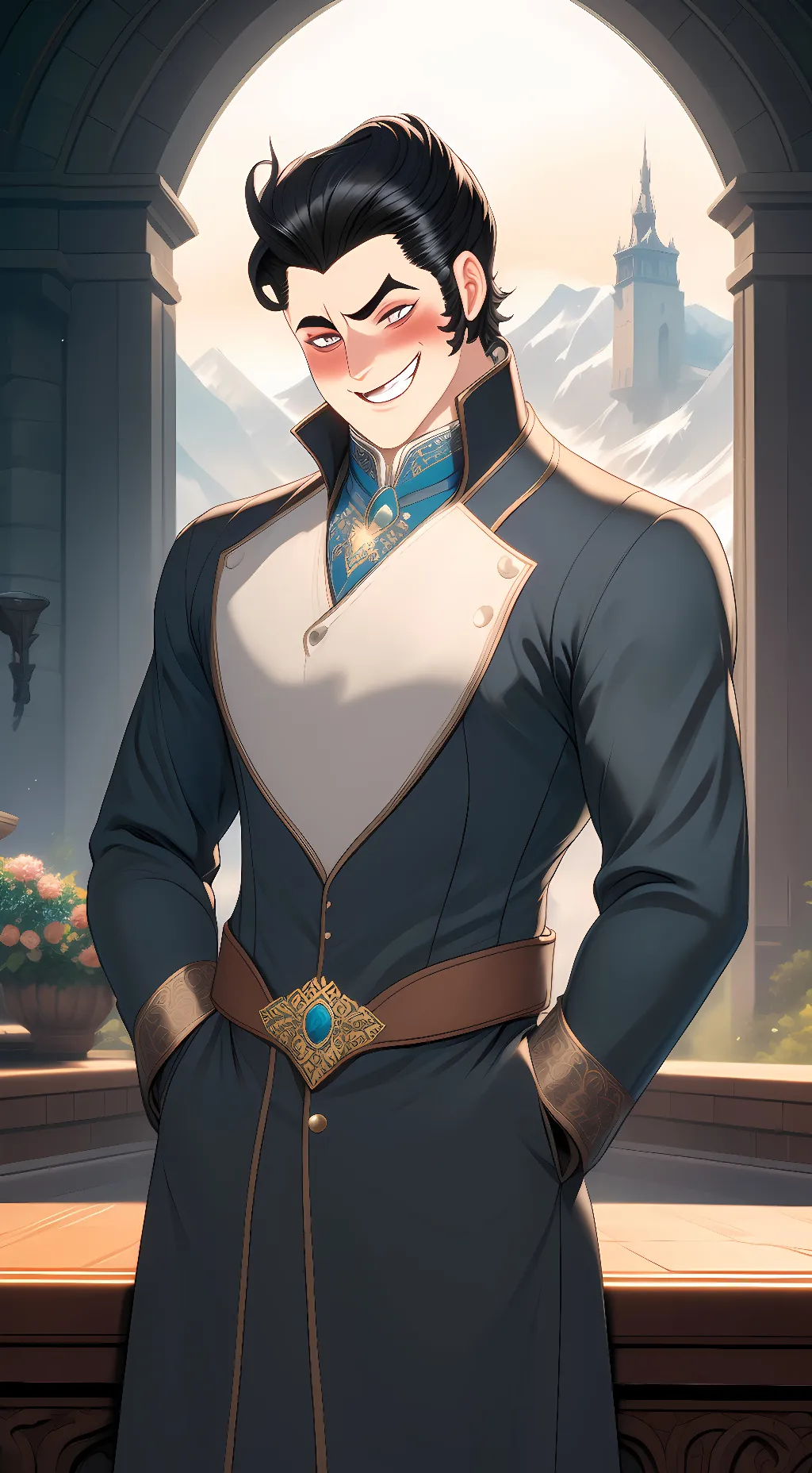 ai character: devious diesel  background