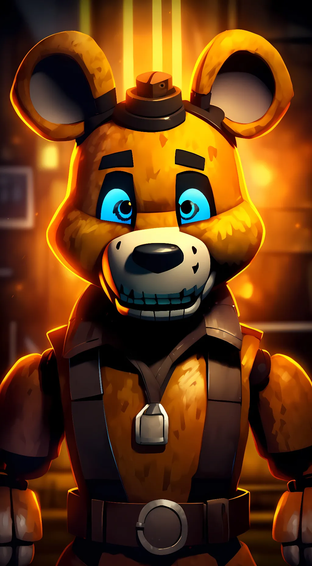 ai character: Freddy background