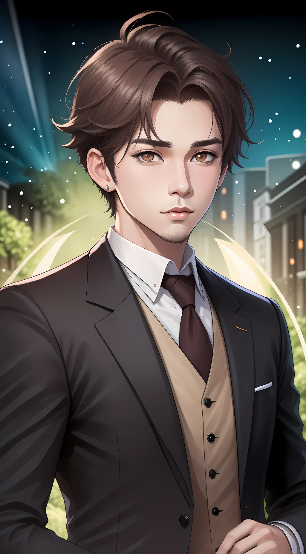 ai character: my name is Andrea background