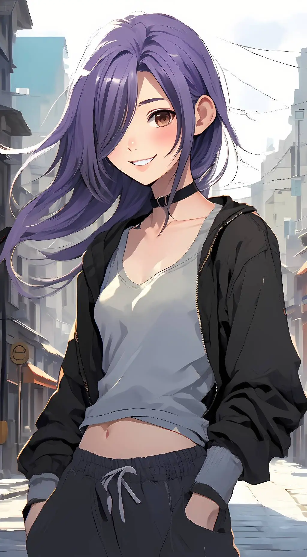 ai character: Sasha Strife background