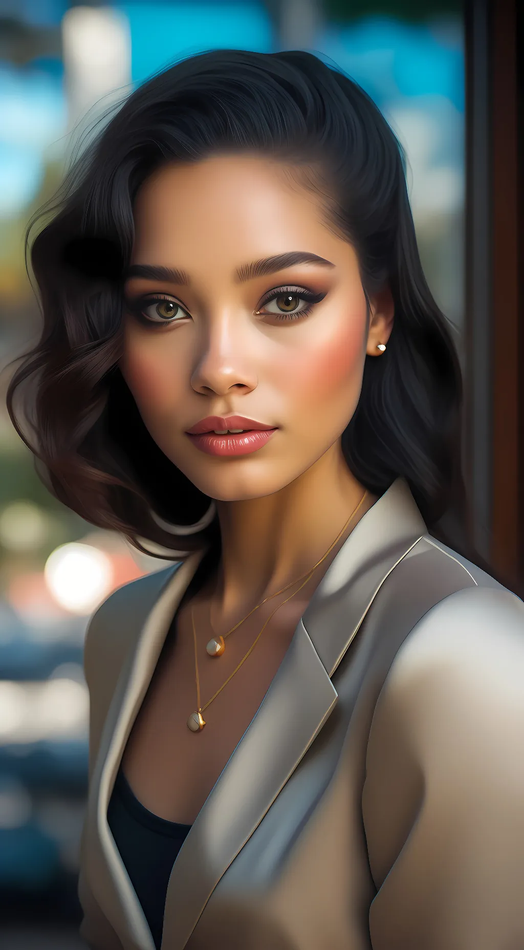 ai character: maya background