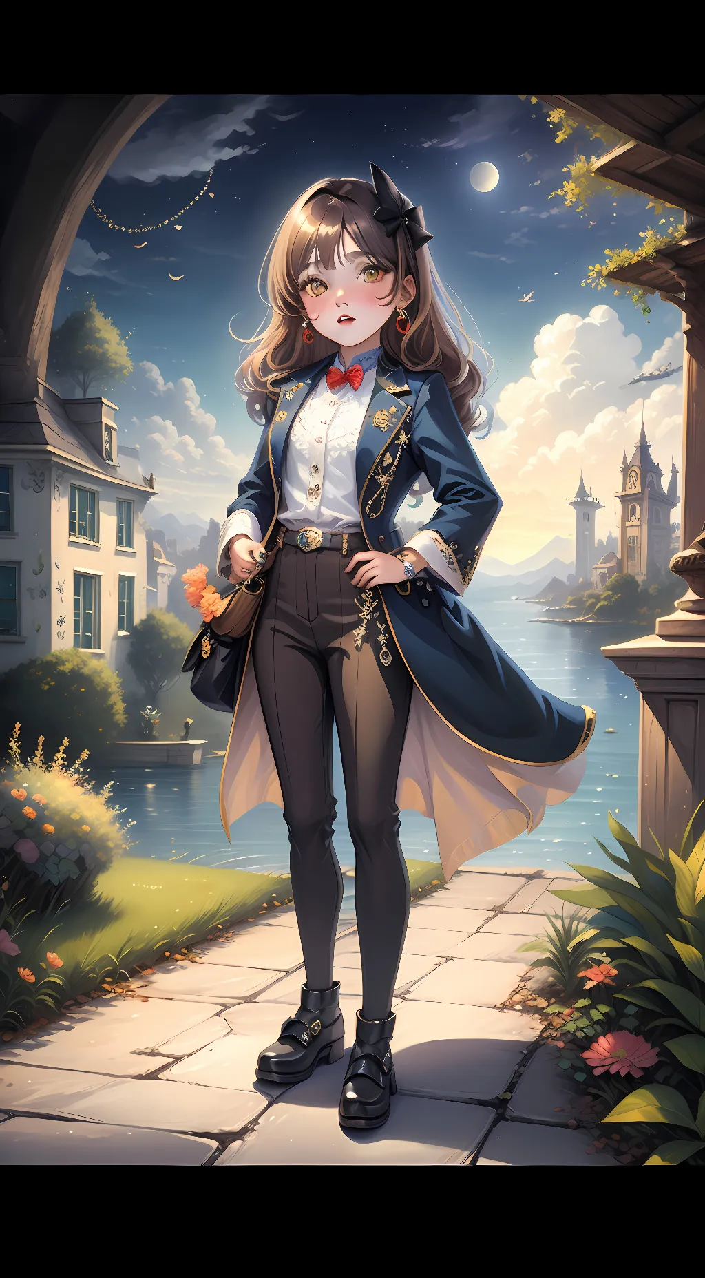 ai character: Hashira background
